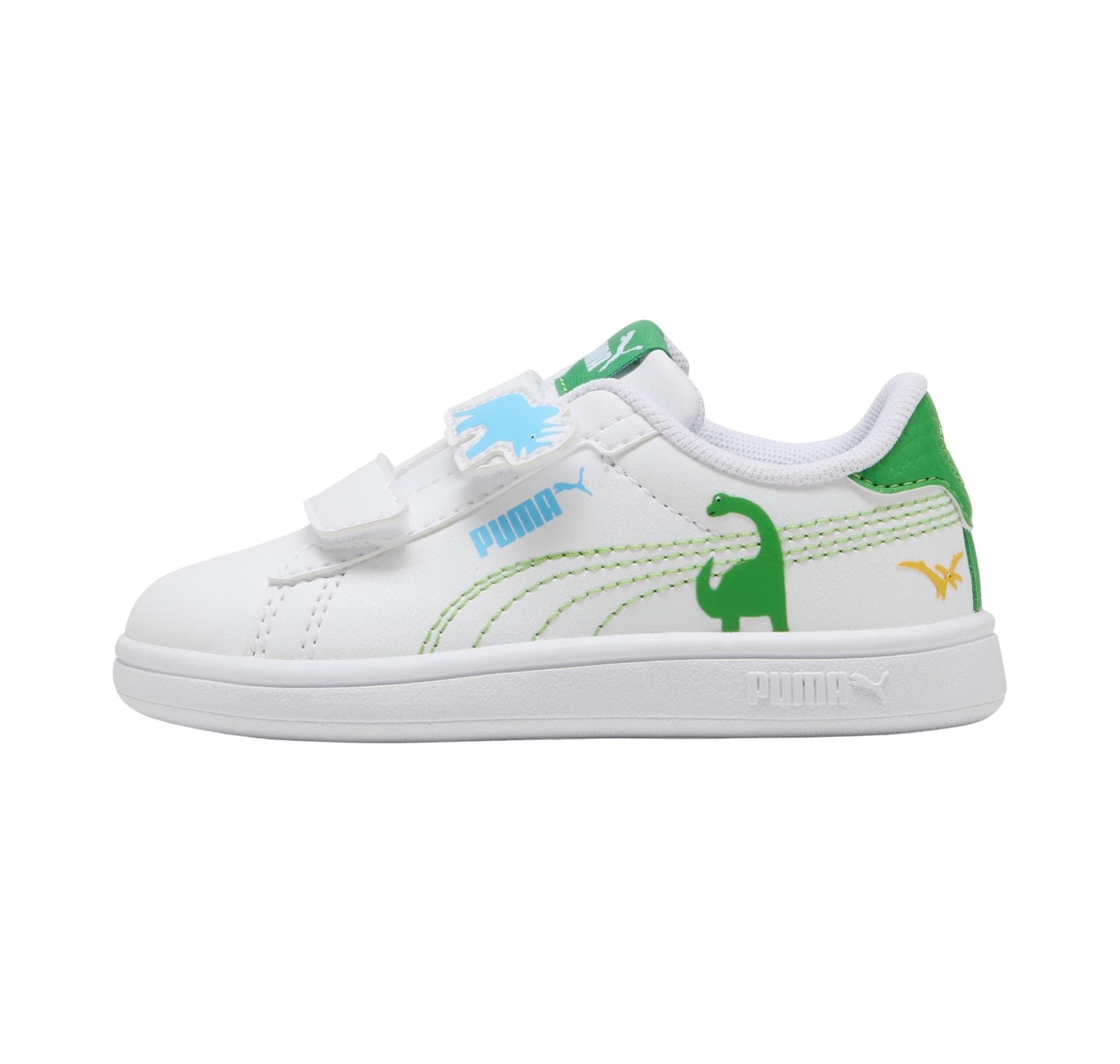 Puma Puma Smash 3.0 Dino V Inf Bebek Spor Ayakkabı Beyaz