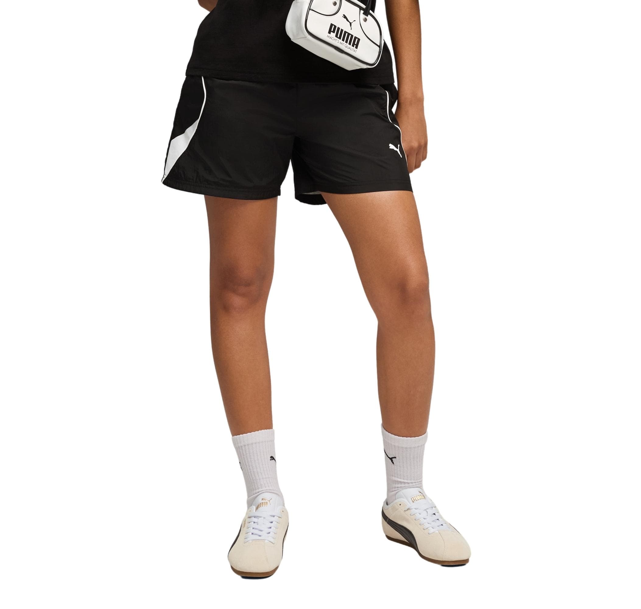 Puma Puma Sport Woven Shorts Kadın Şort Ve Kapri Siyah