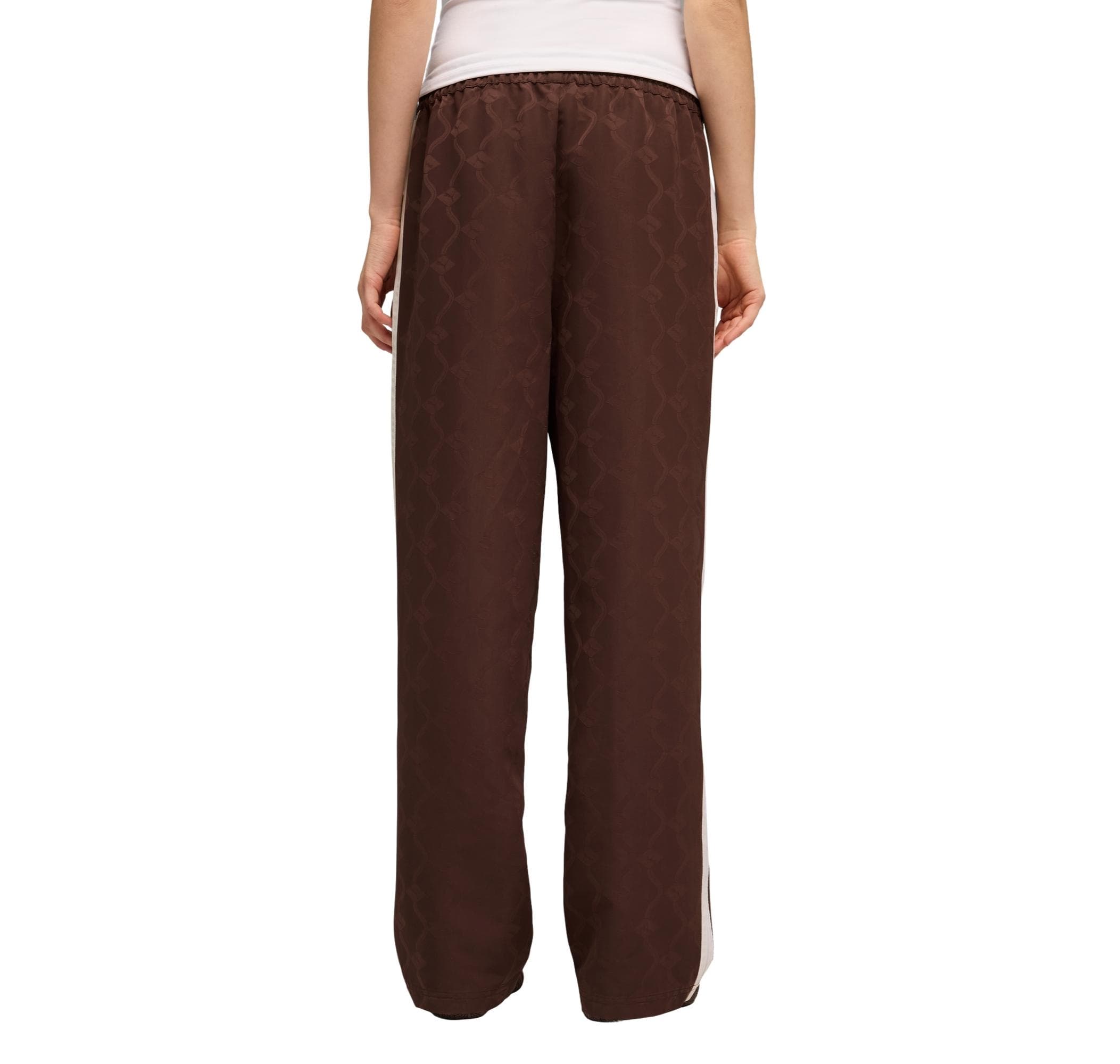 Puma Puma T7 Jacquarded Woven Pants Op Kadın Eşofman Altı Kahve - 3