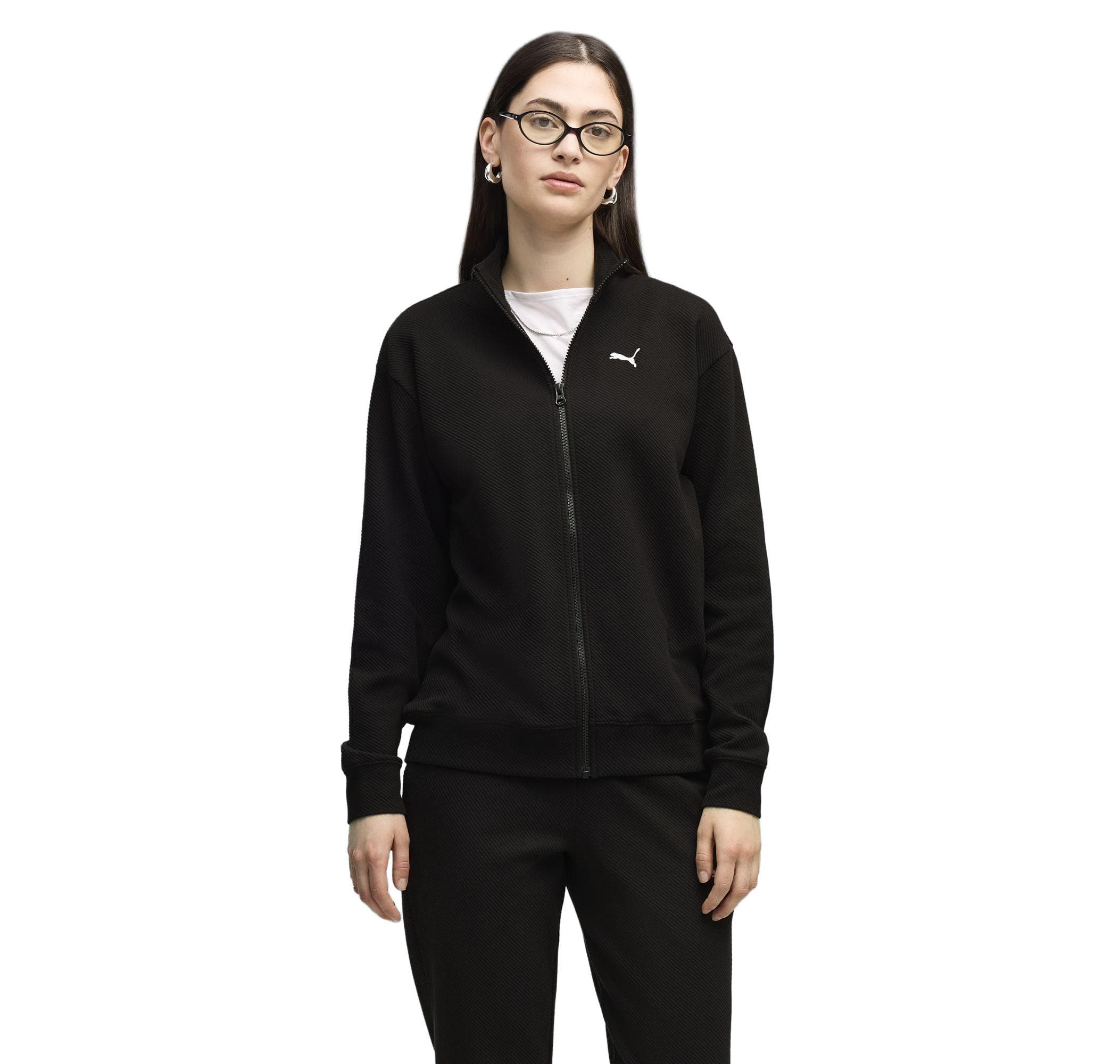 Puma Puma Twill Suit Cl Kadın Eşofman Takımı Siyah - 3