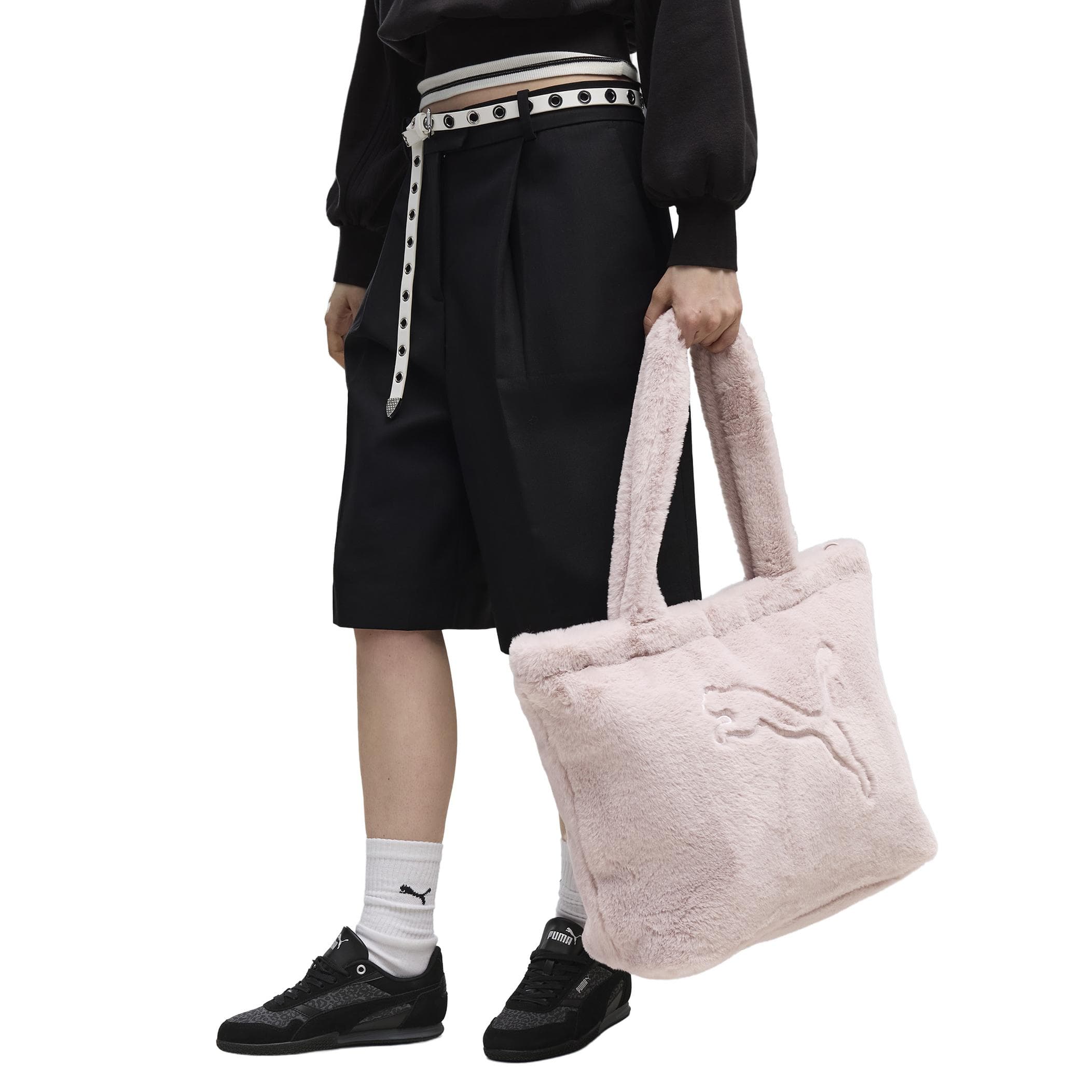Puma Puma Up Faux Fur Shopper - 4