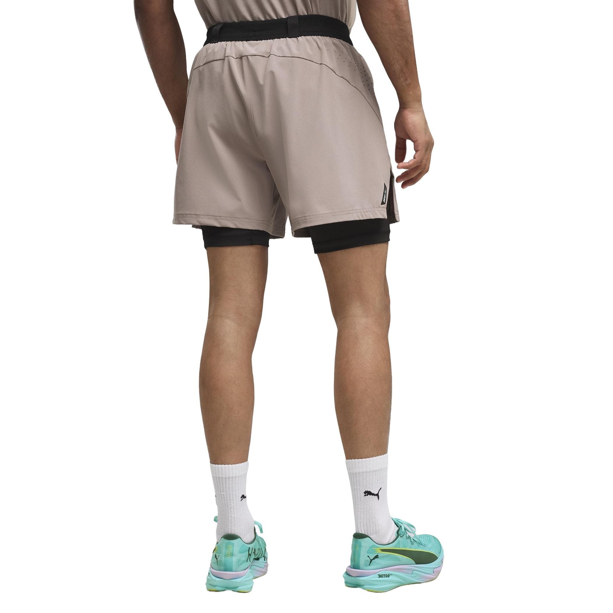 Puma Puma X Hyrox M 2In1 Pwrmode Short Erkek Şort Ve Kapri Bej - 2