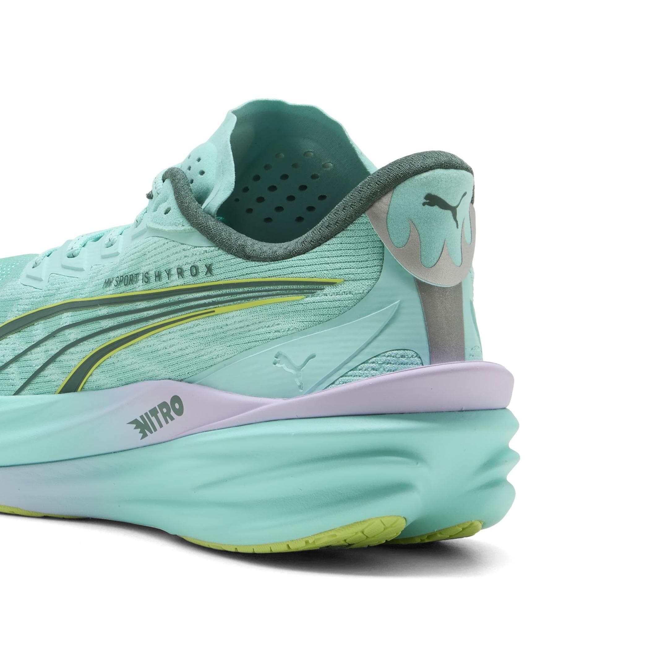 Puma Puma X Hyrox M Deviate Nıtro 4 Erkek Spor Ayakkabı Yeşil - 5