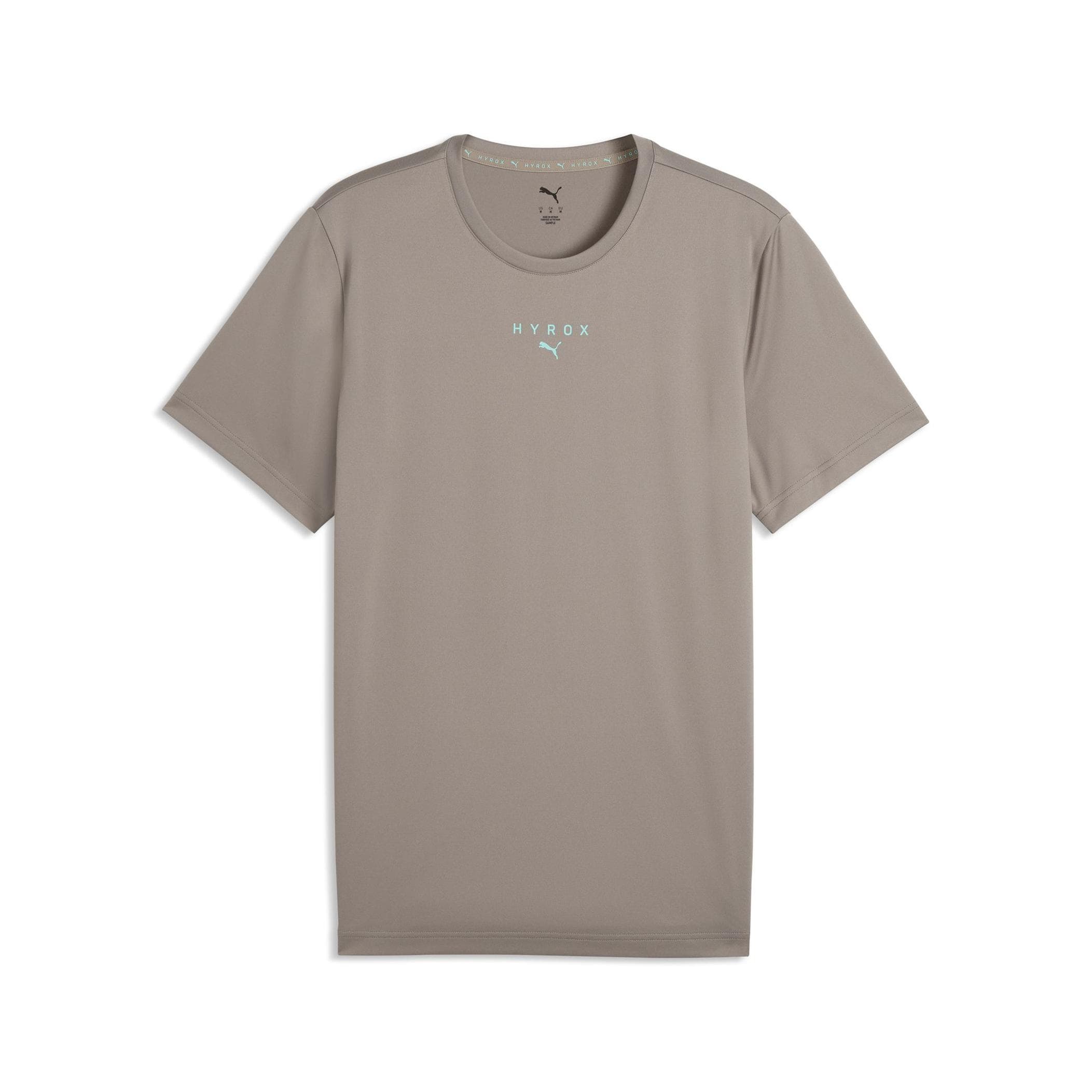 Puma Puma X Hyrox M Poly Graphıc Tee Erkek T-Shirt Bej - 4