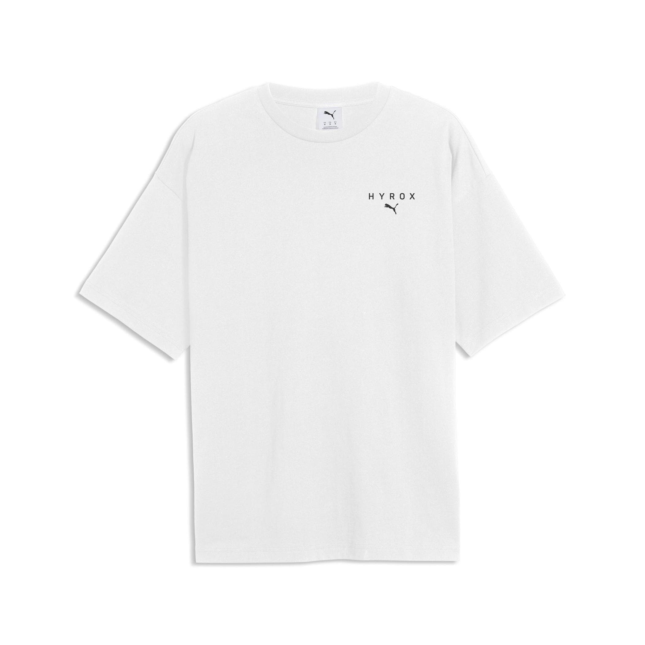 Puma Puma X Hyrox M World Tee Erkek T-Shirt Beyaz