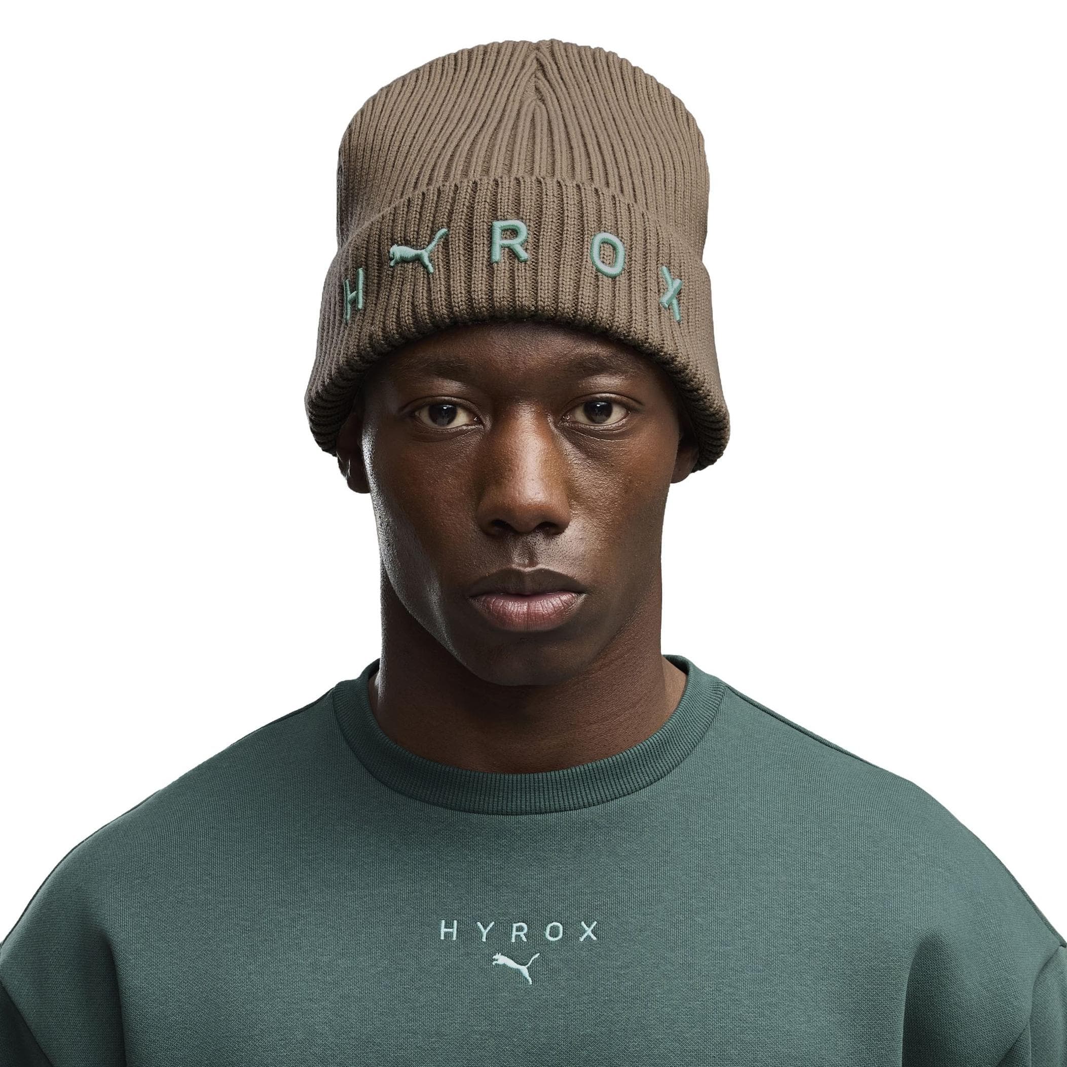 Puma Puma X Hyrox Mid Crown Beanie Bej - 4
