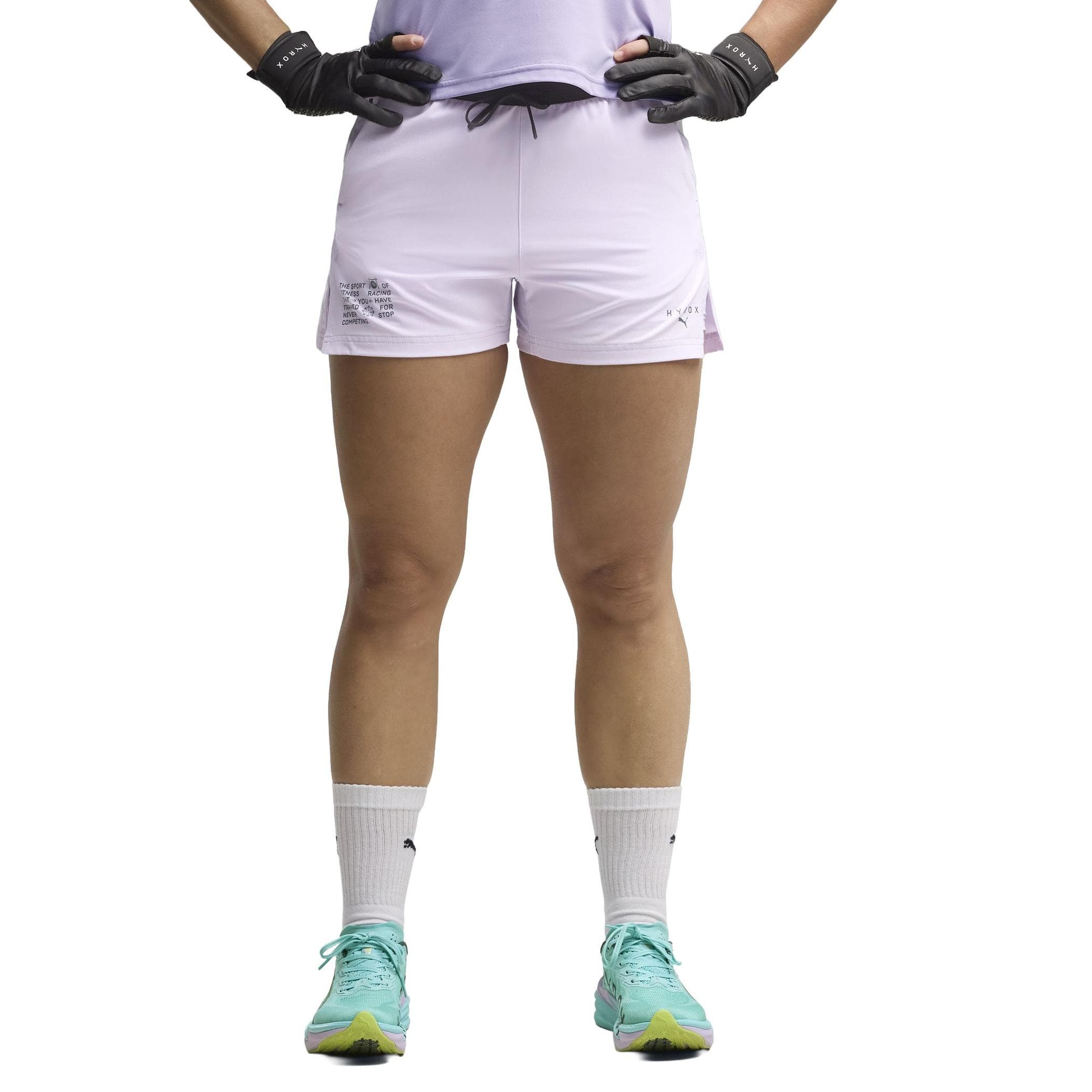 Puma Puma X Hyrox W 3 Inch 2In1 Short Kadın Şort Ve Kapri Mor