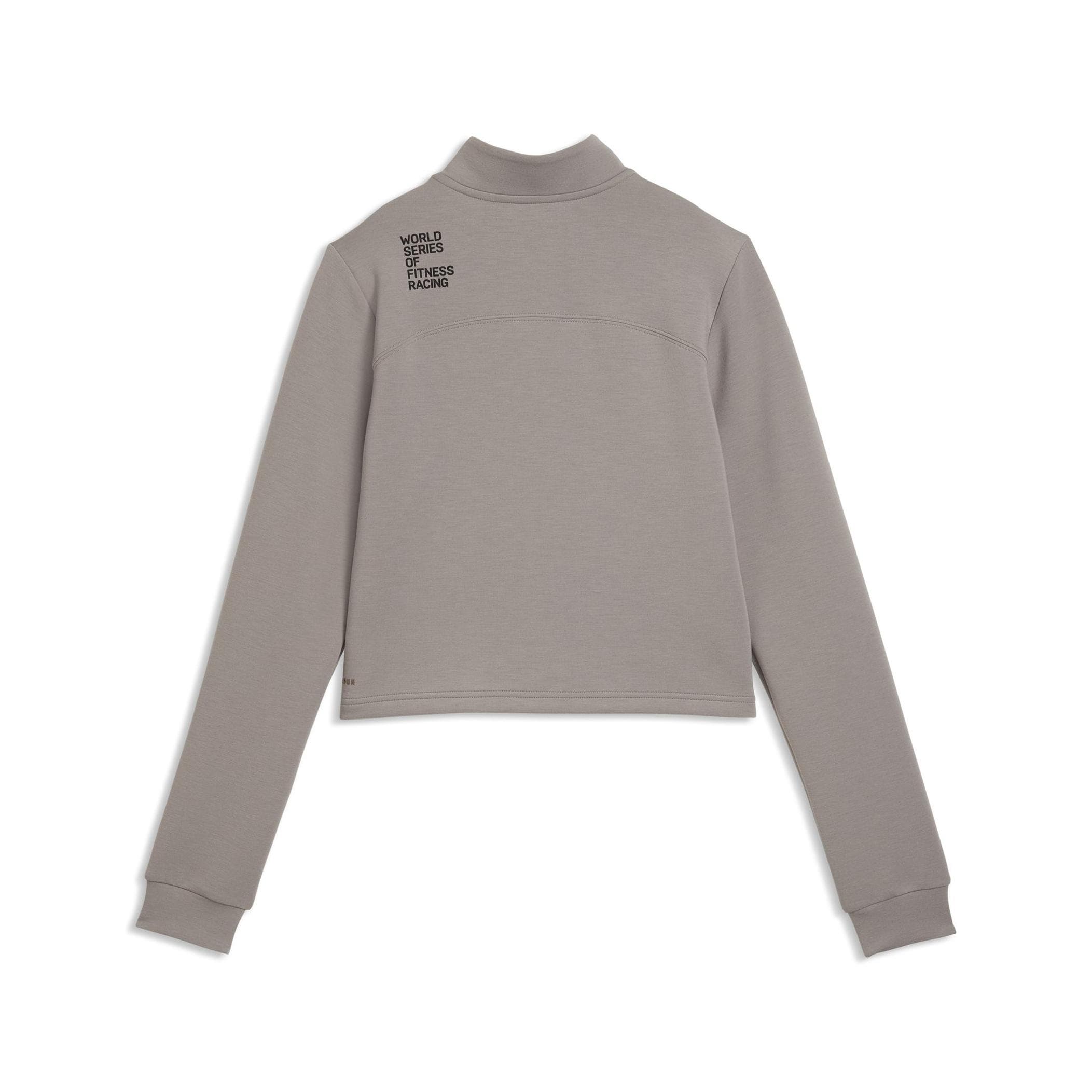 Puma Puma X Hyrox W Cloudspun 1-4 Zıp Kadın Sweatshirt Bej - 5