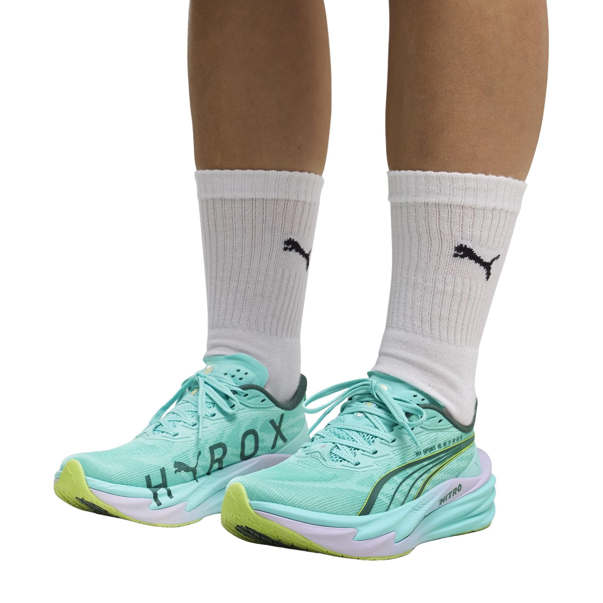 Puma Puma X Hyrox W Deviate Nıtro 4 Kadın Spor Ayakkabı Yeşil - 6