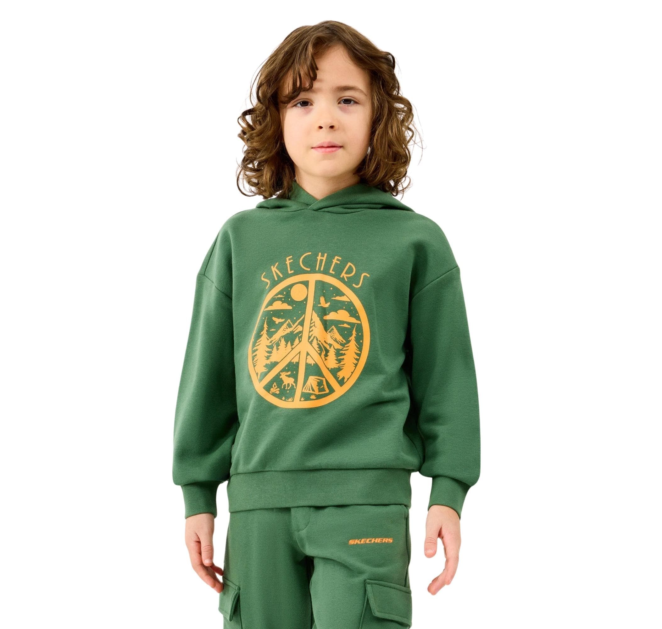 Skechers Skechers B Lw Fleece Çocuk Sweatshirt Yeşil