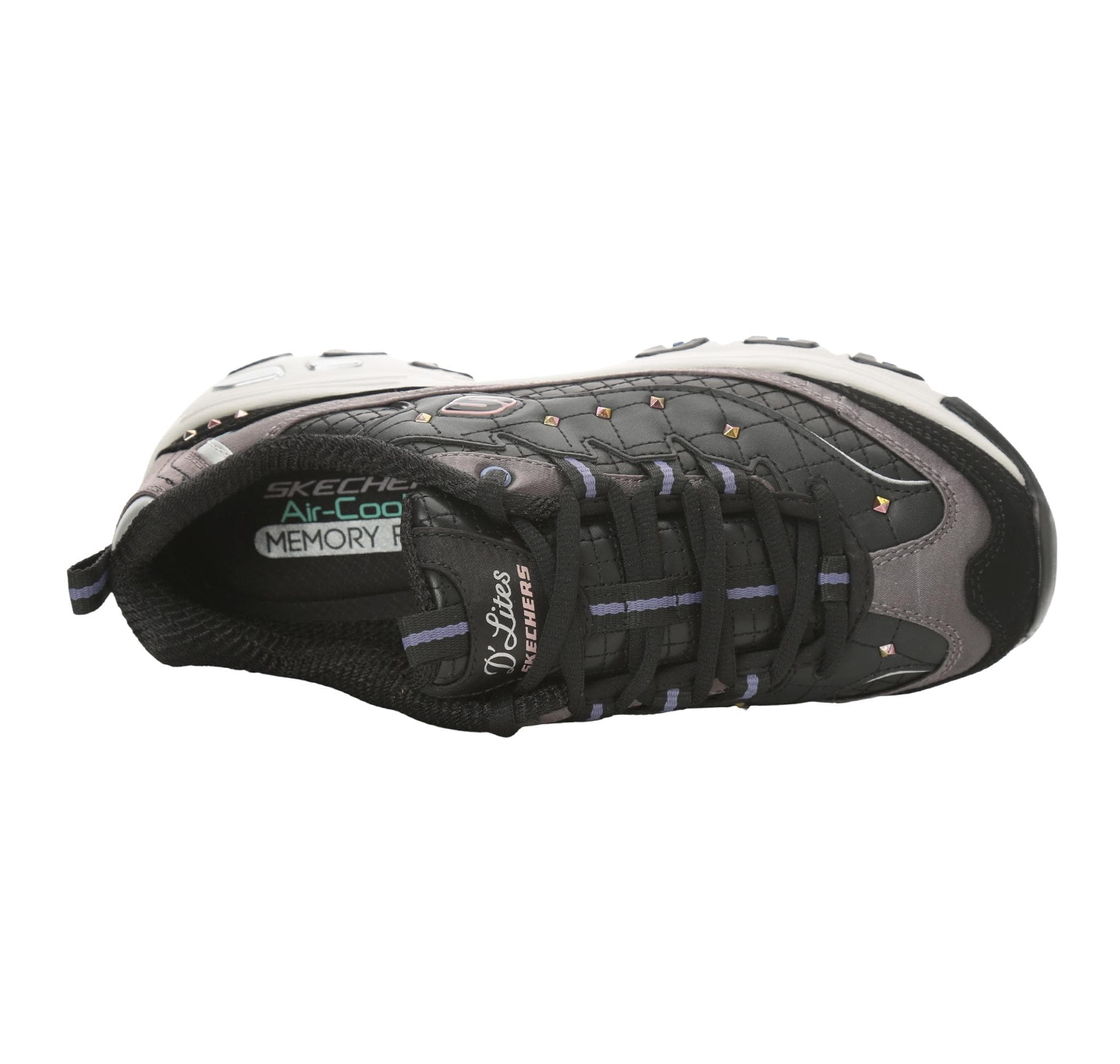 Skechers Skechers D'lıtes Kadın Spor Ayakkabı Siyah - 5