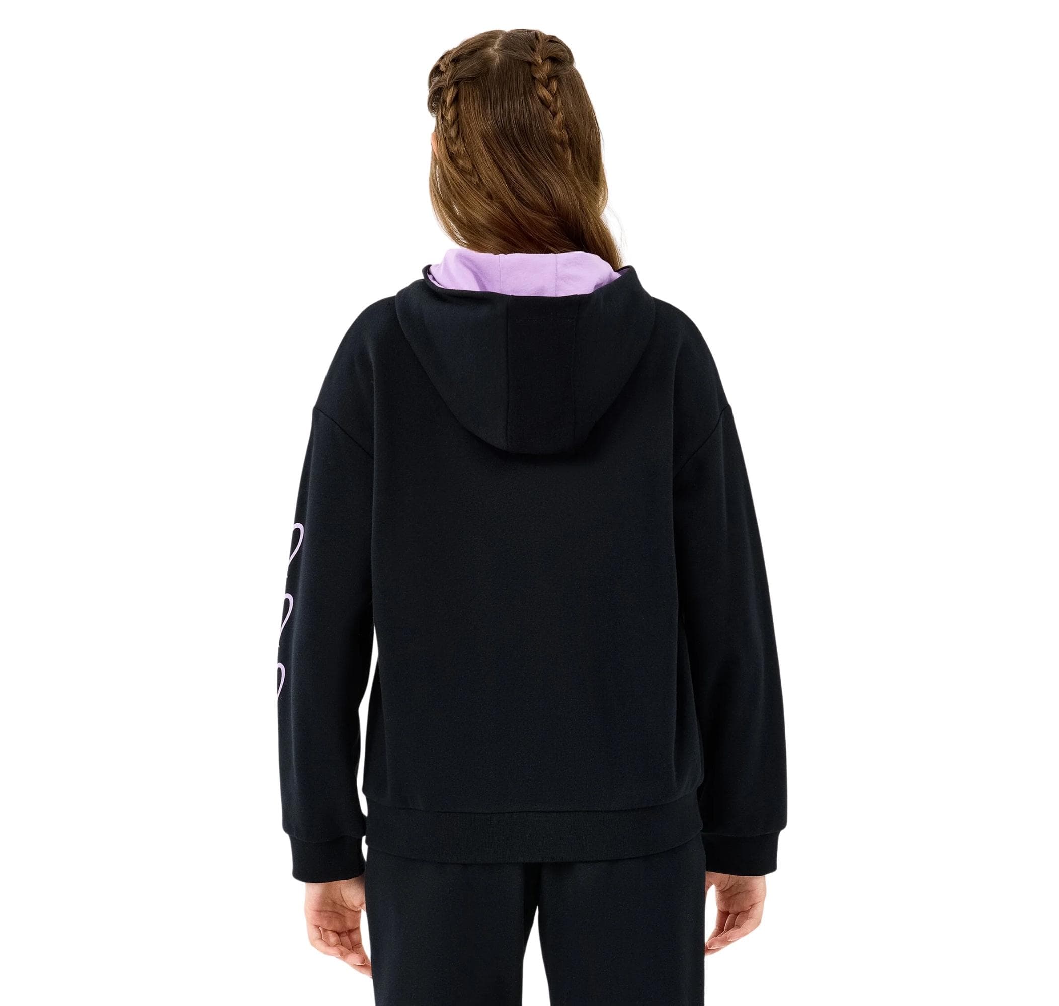 Skechers Skechers G Lw Fleece Full Zıp Çocuk Ceket Siyah - 3