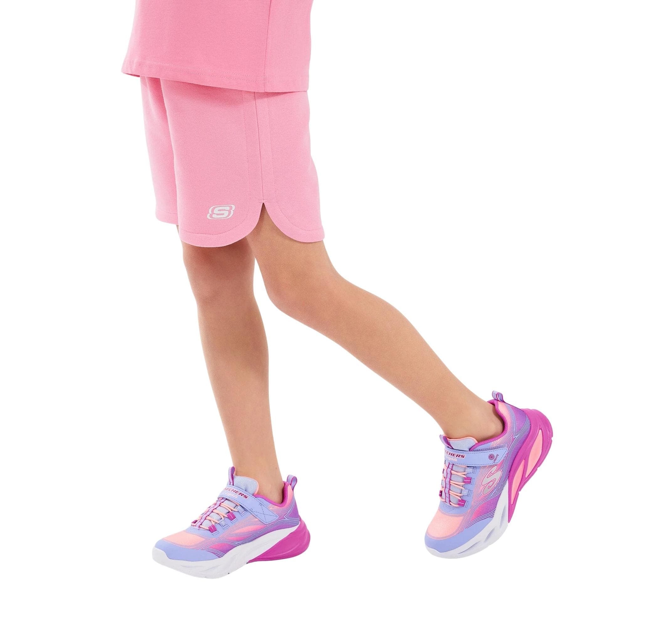 Skechers Skechers G Lw Fleece Short Çocuk Şort Ve Kapri Pembe - 2