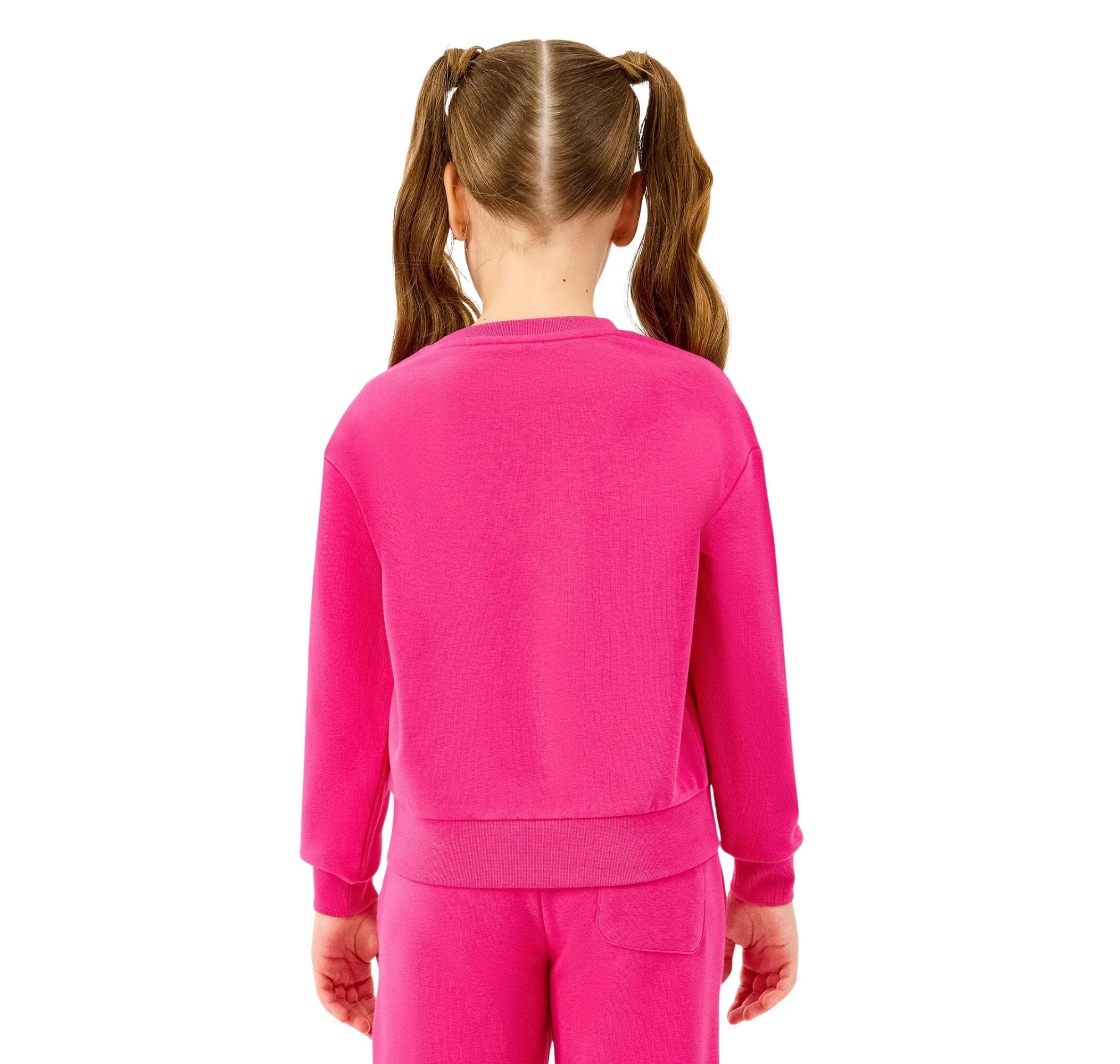 Skechers Skechers G Lw Fleece Çocuk Sweatshirt Pembe - 2