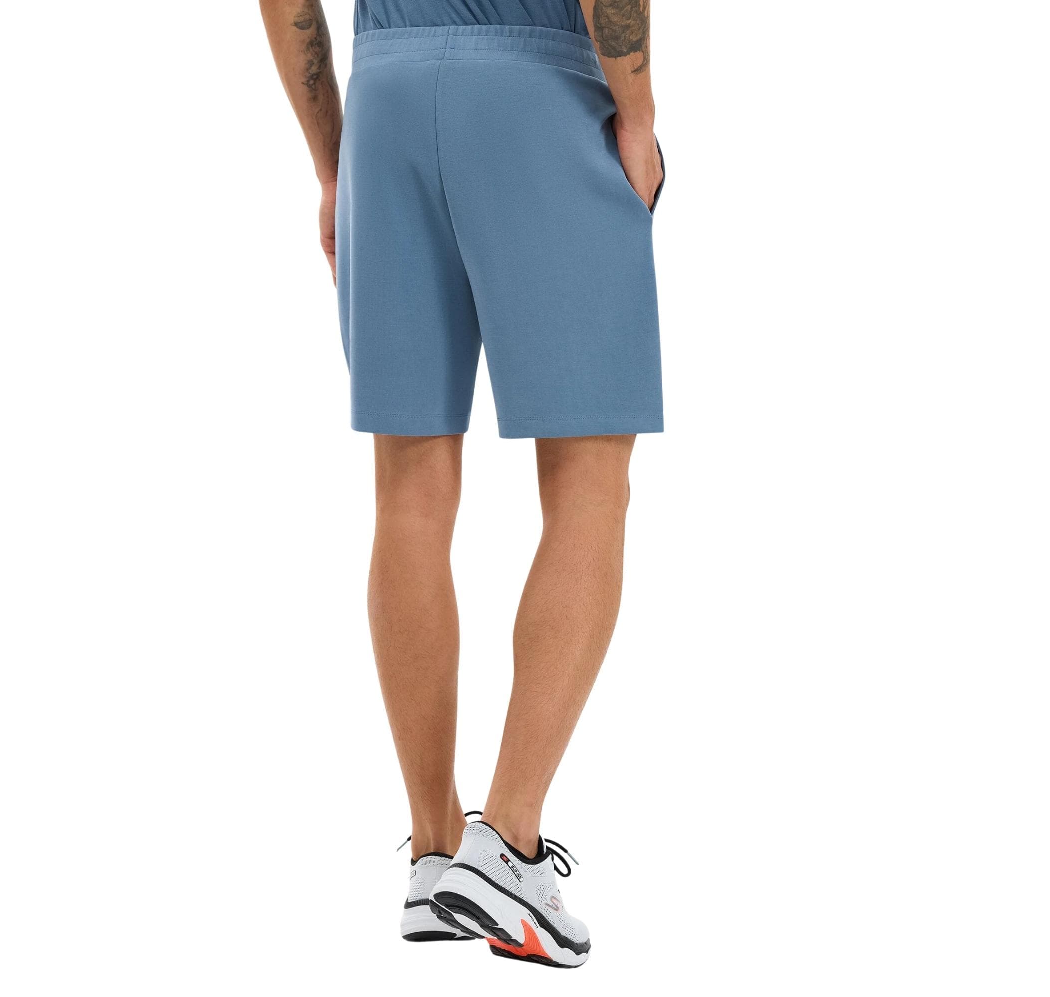 Skechers Skechers M Soft Touch Sweat Short Erkek Şort Ve Kapri Mavi - 3