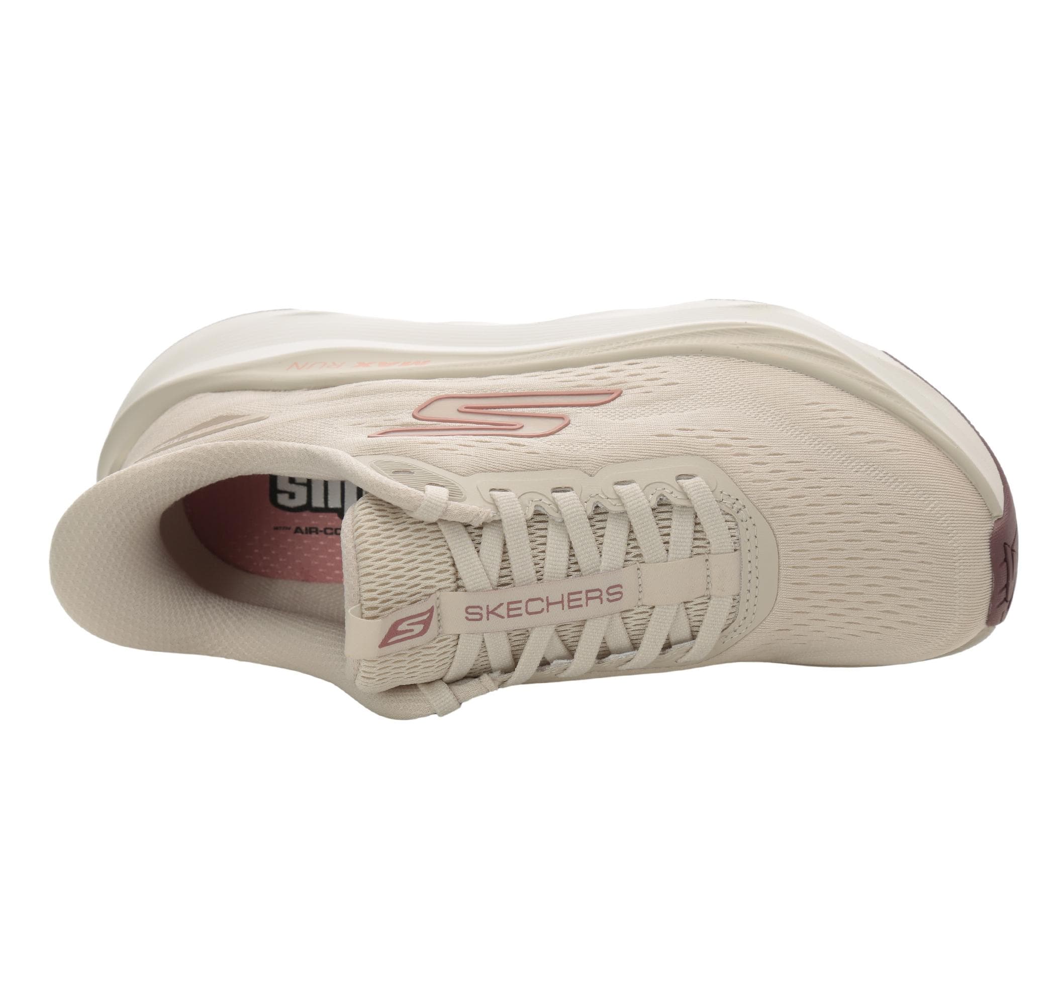 Skechers Skechers Max Run Kadın Spor Ayakkabı Bej - 5