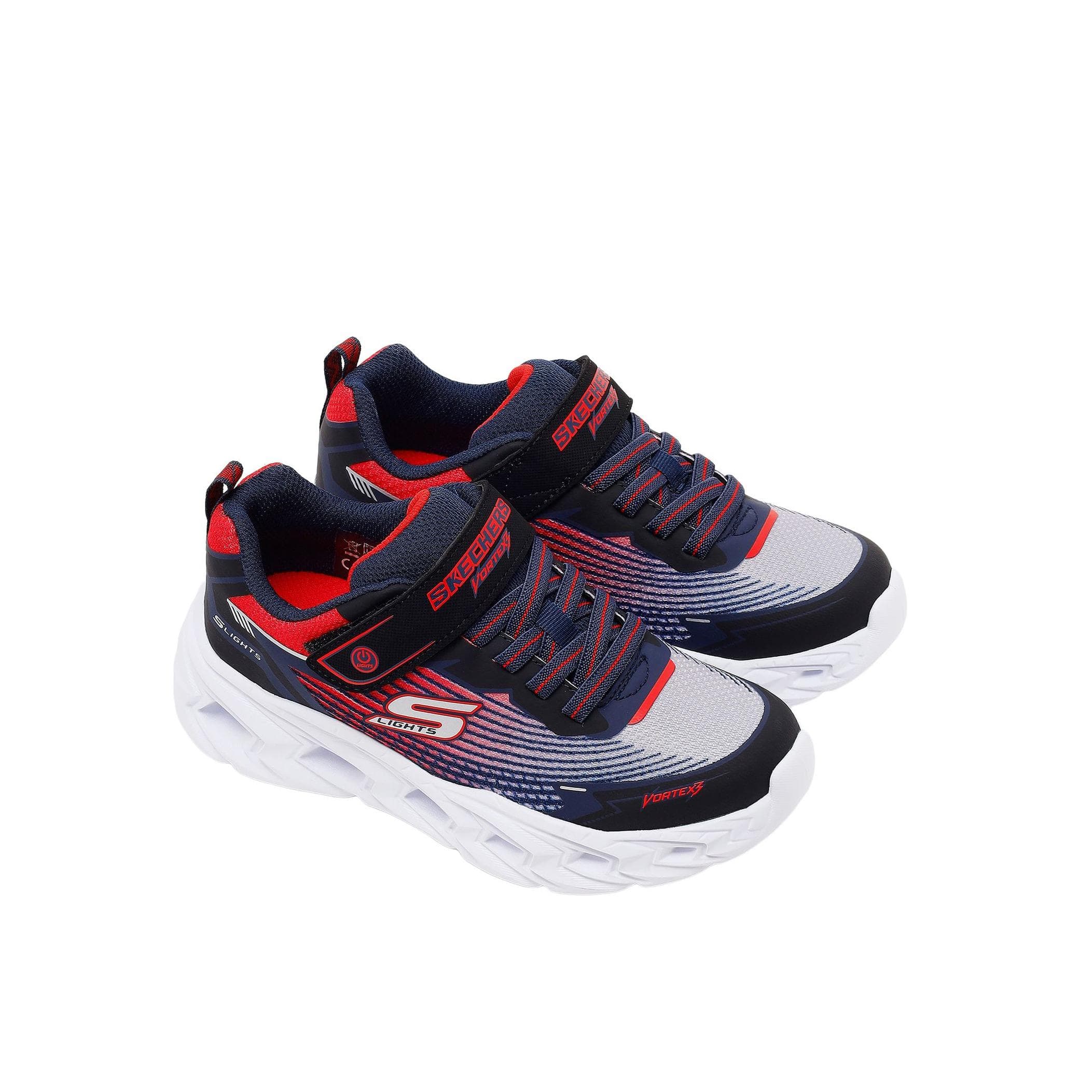 Skechers Skechers Vortex 3.0 Çocuk Spor Ayakkabı Siyah - 5
