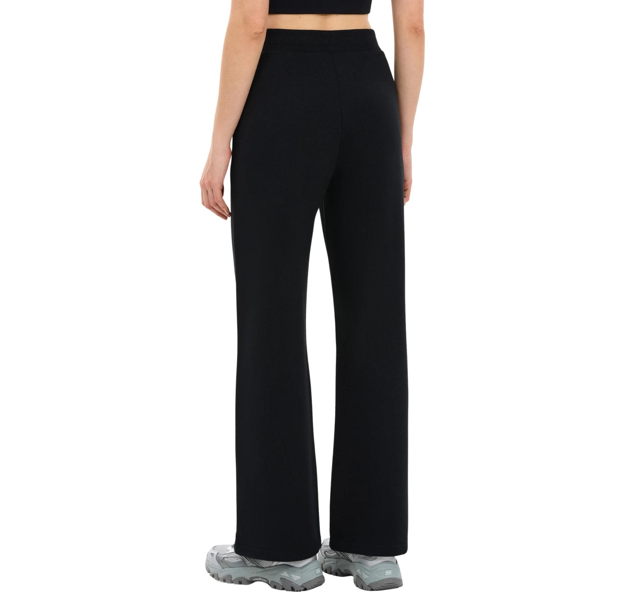 Skechers Skechers W Essential Wide Leg Sweatpant Kadın Eşofman Altı Siyah - 3
