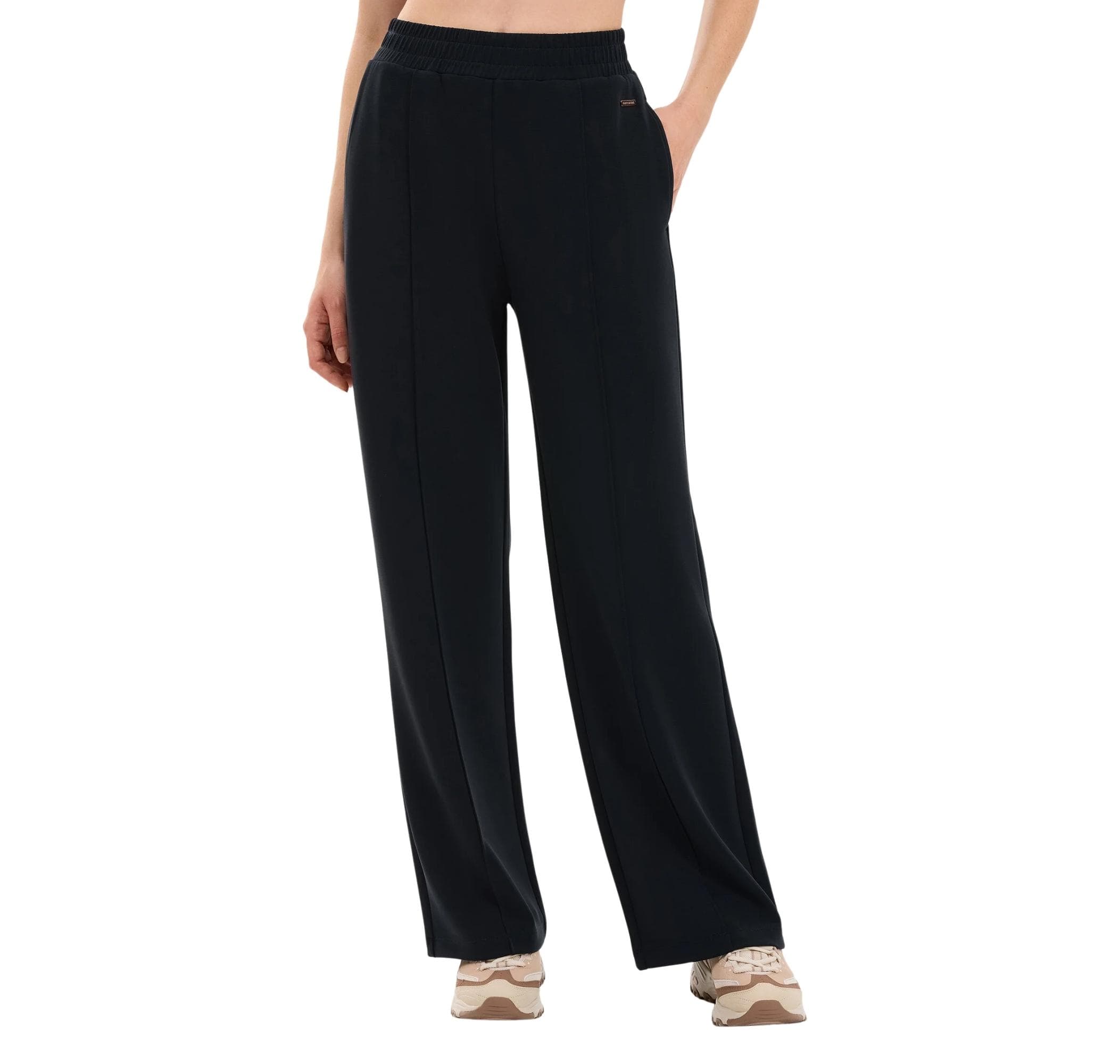 Skechers Skechers W Soft Touch Regular Sweatpant Kadın Eşofman Altı Siyah