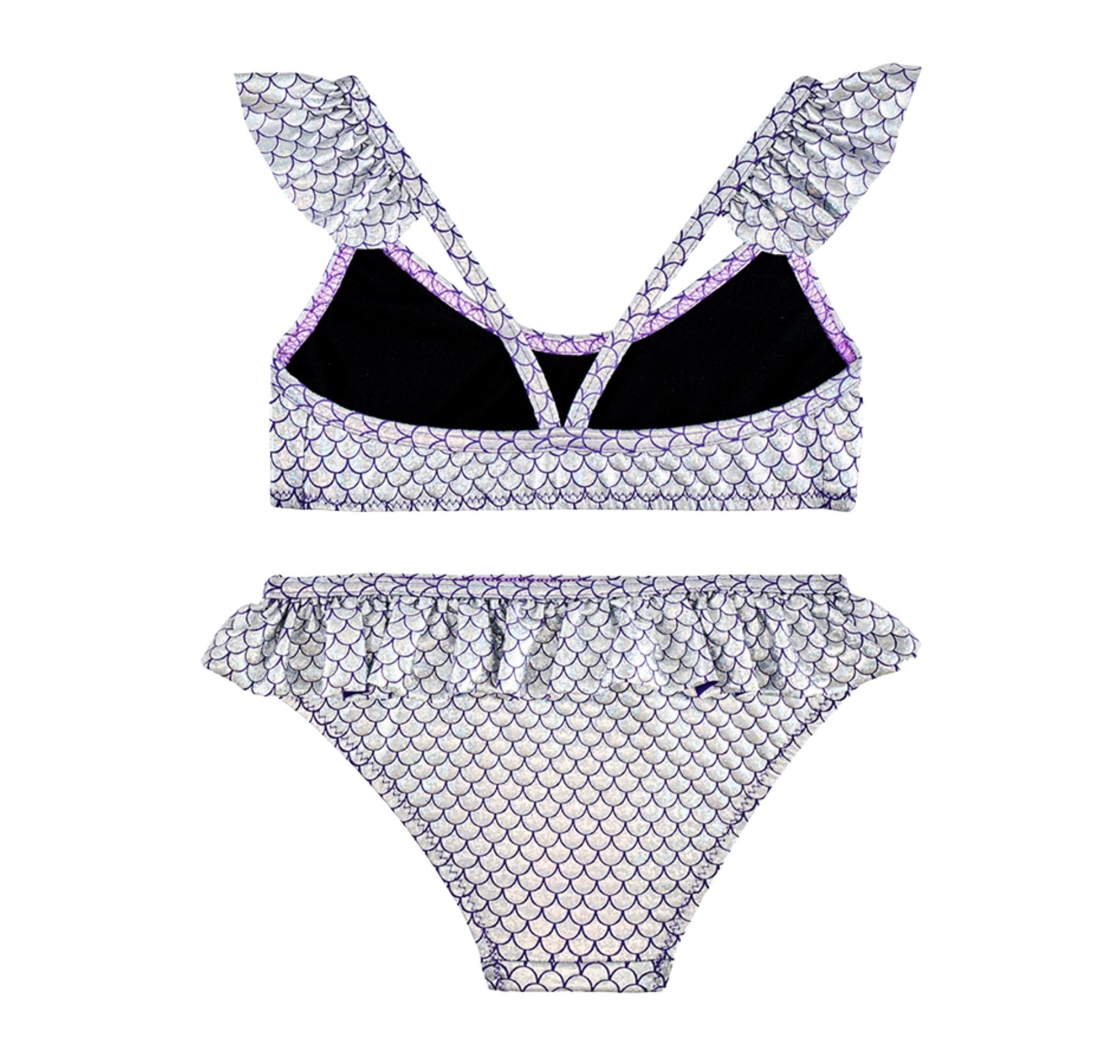 Slipstop Slipstop Silver Flakes Junior Bikini Çocuk Mayo Gri - 2