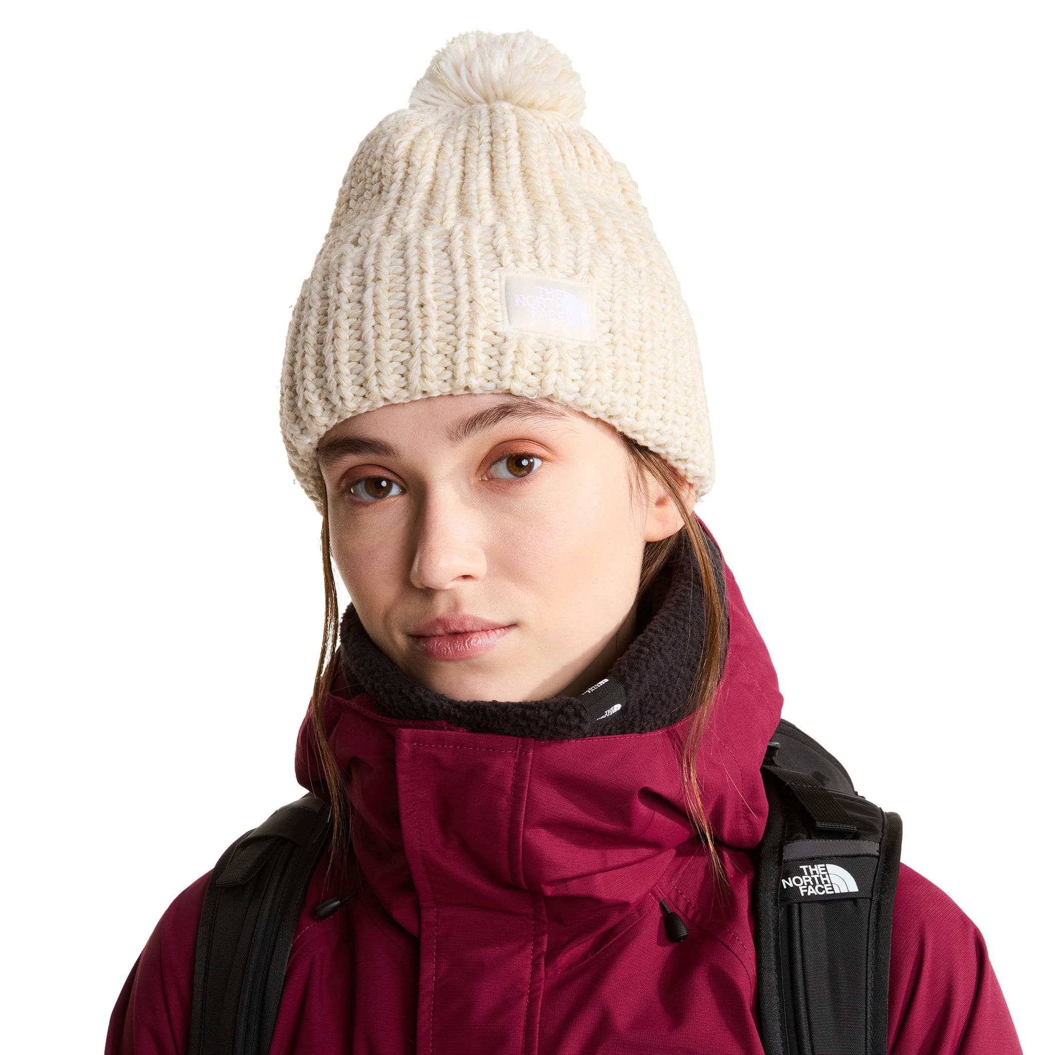 The North Face The North Face Cozy Chunky Cabın Beanıe Bej - 3