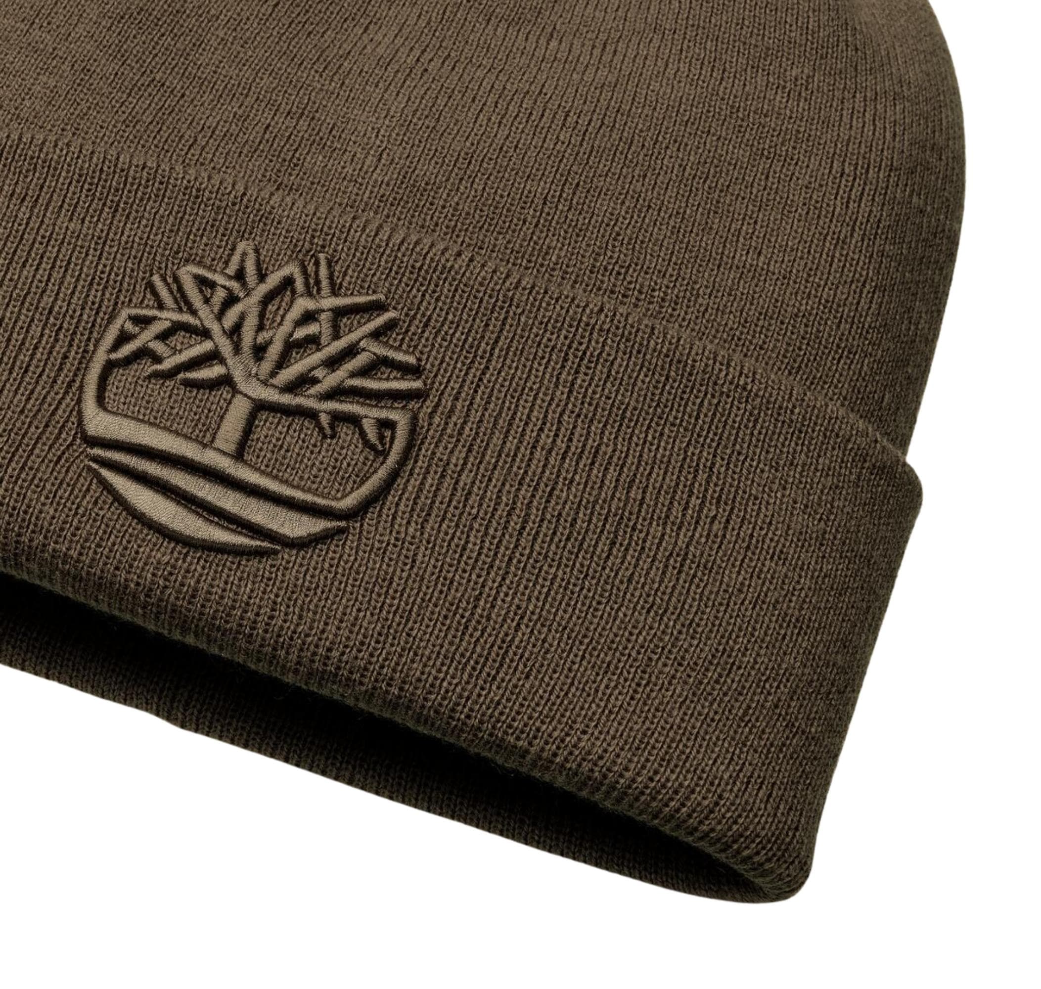 Timberland Timberland 3D Embroidery Beanie Erkek Kahve - 2