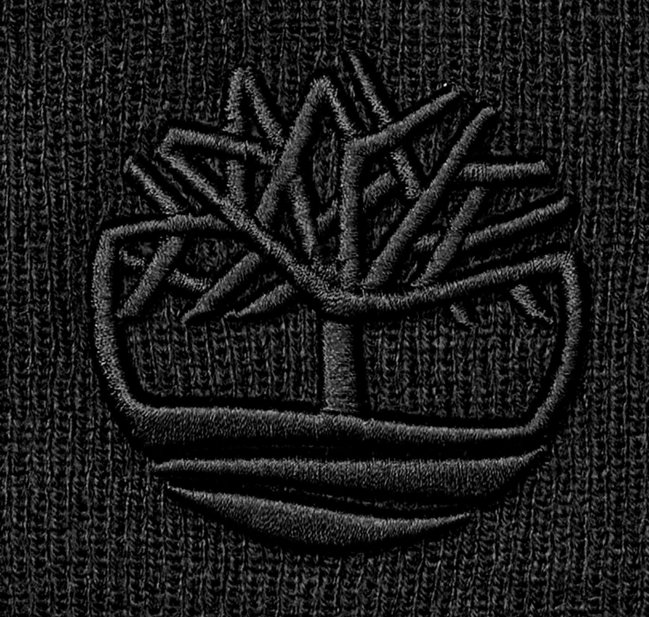 Timberland Timberland 3D Embroidery Beanie Erkek Siyah - 3