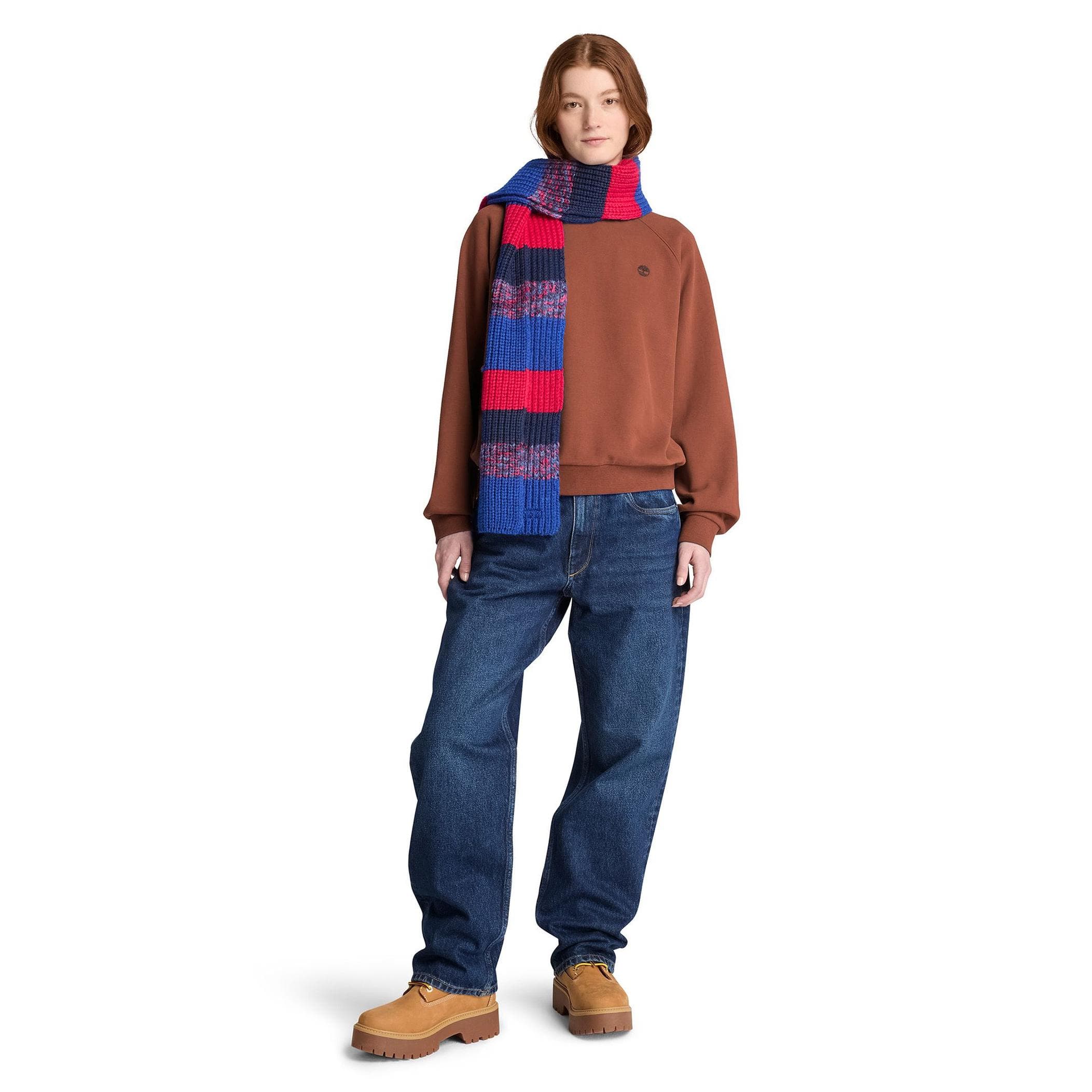 Timberland Timberland Crafted Crew Sweatshirt Kadın Sweatshirt Kahve - 4