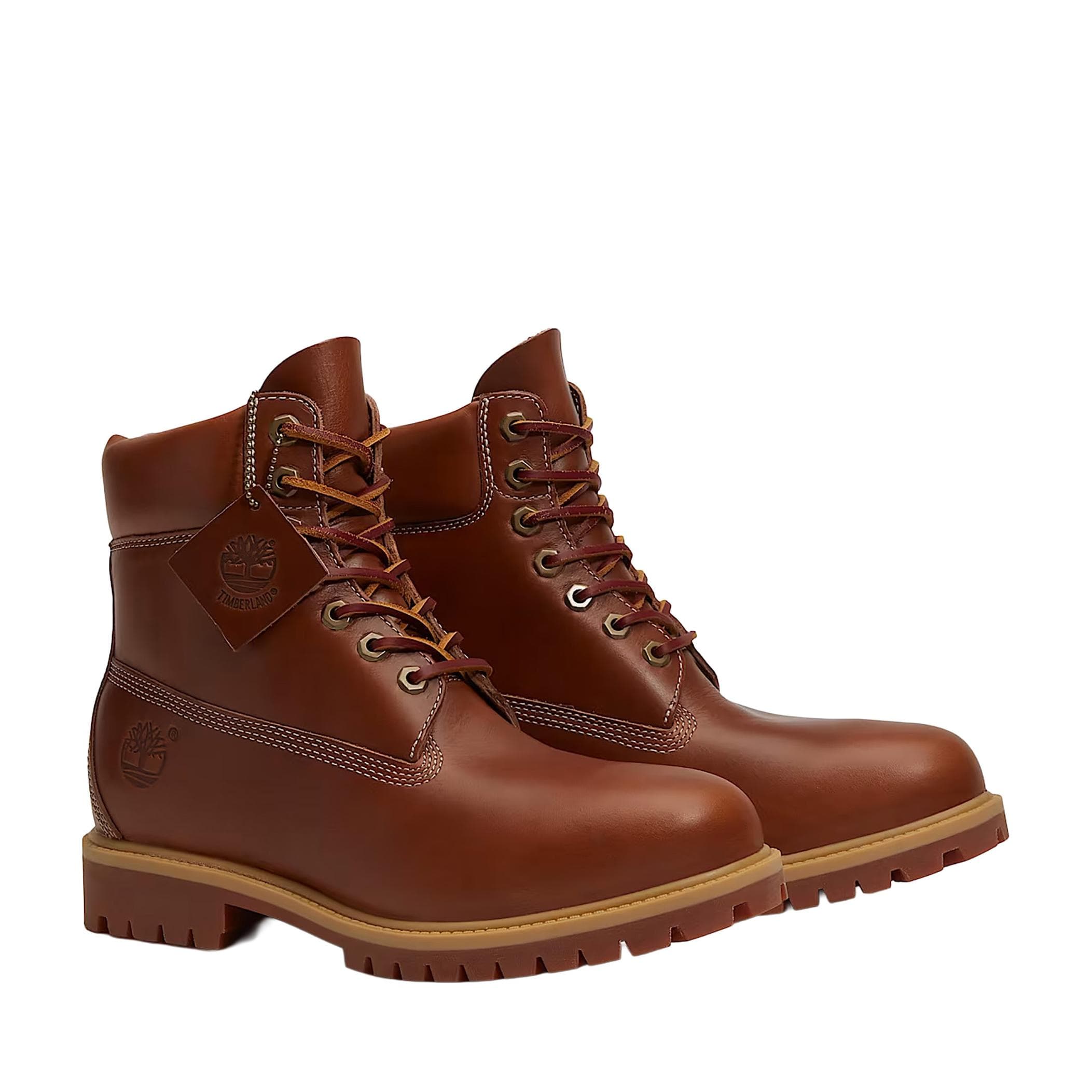 Timberland Timberland Heritage 6 Inch Lace Up Boot Erkek Bot Ve Çizme Kahve - 3