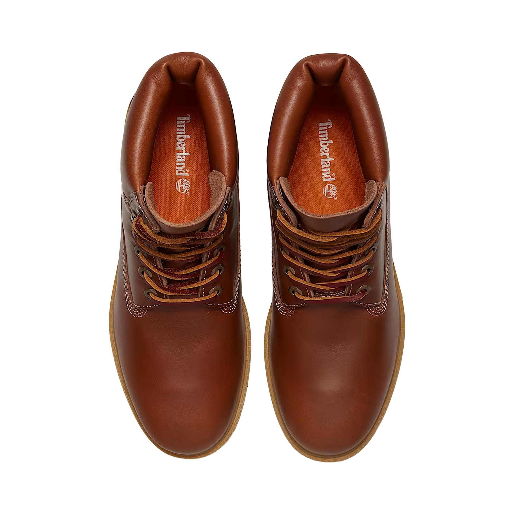 Timberland Timberland Heritage 6 Inch Lace Up Boot Erkek Bot Ve Çizme Kahve - 4