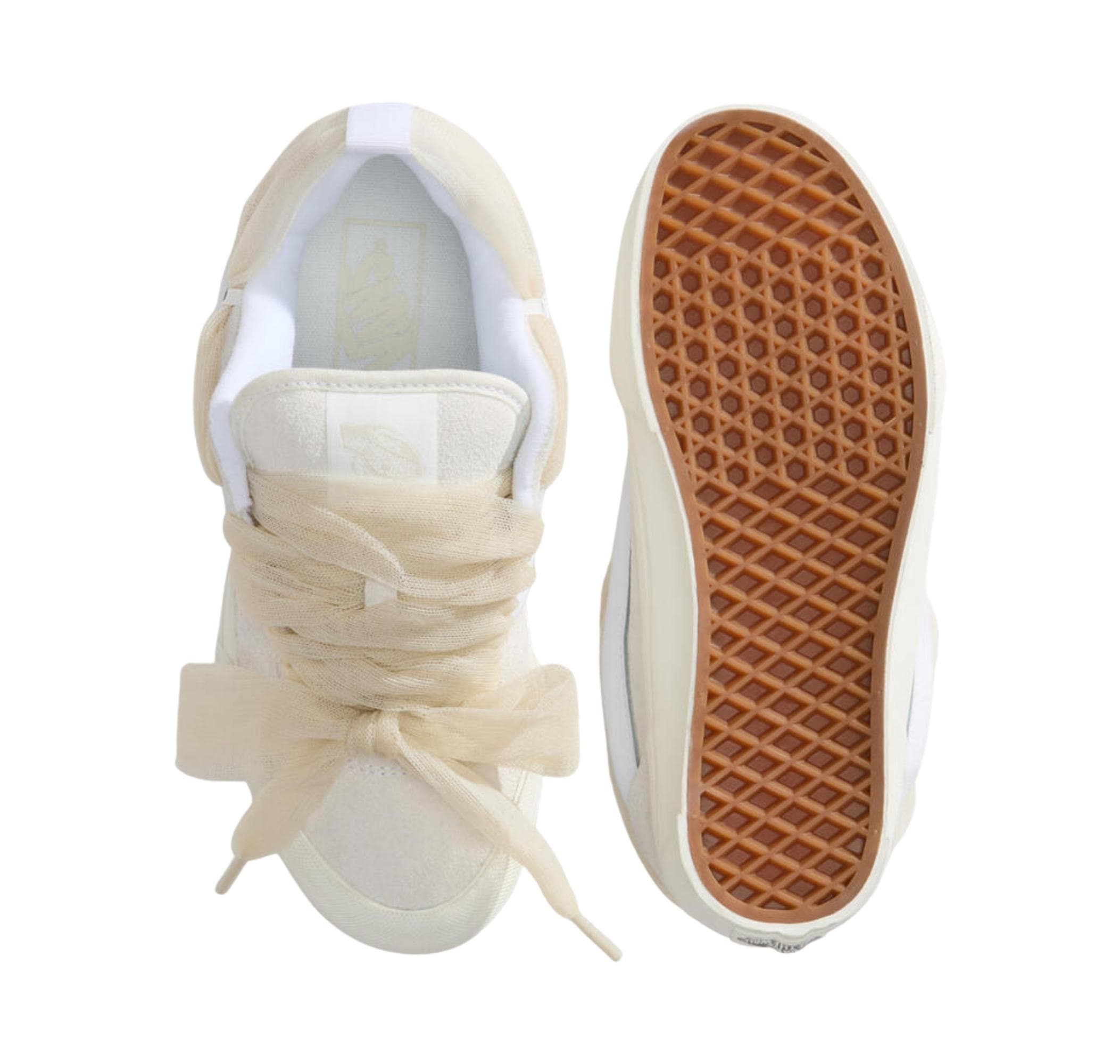 Vans Vans Knu Skool Spor Ayakkabı Krem - 5