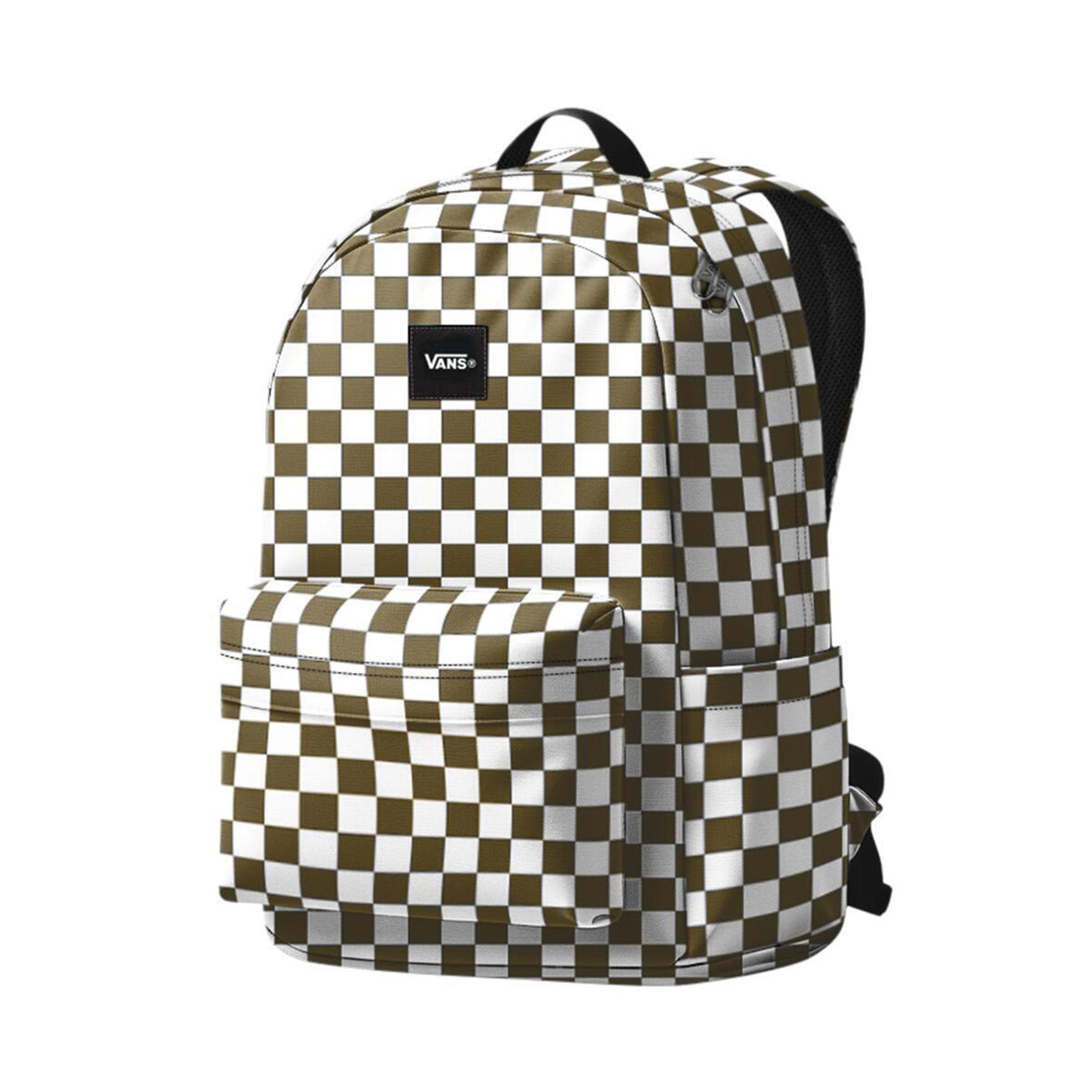 Vans Vans Old Skool Check Backpack Sırt Çantası Haki