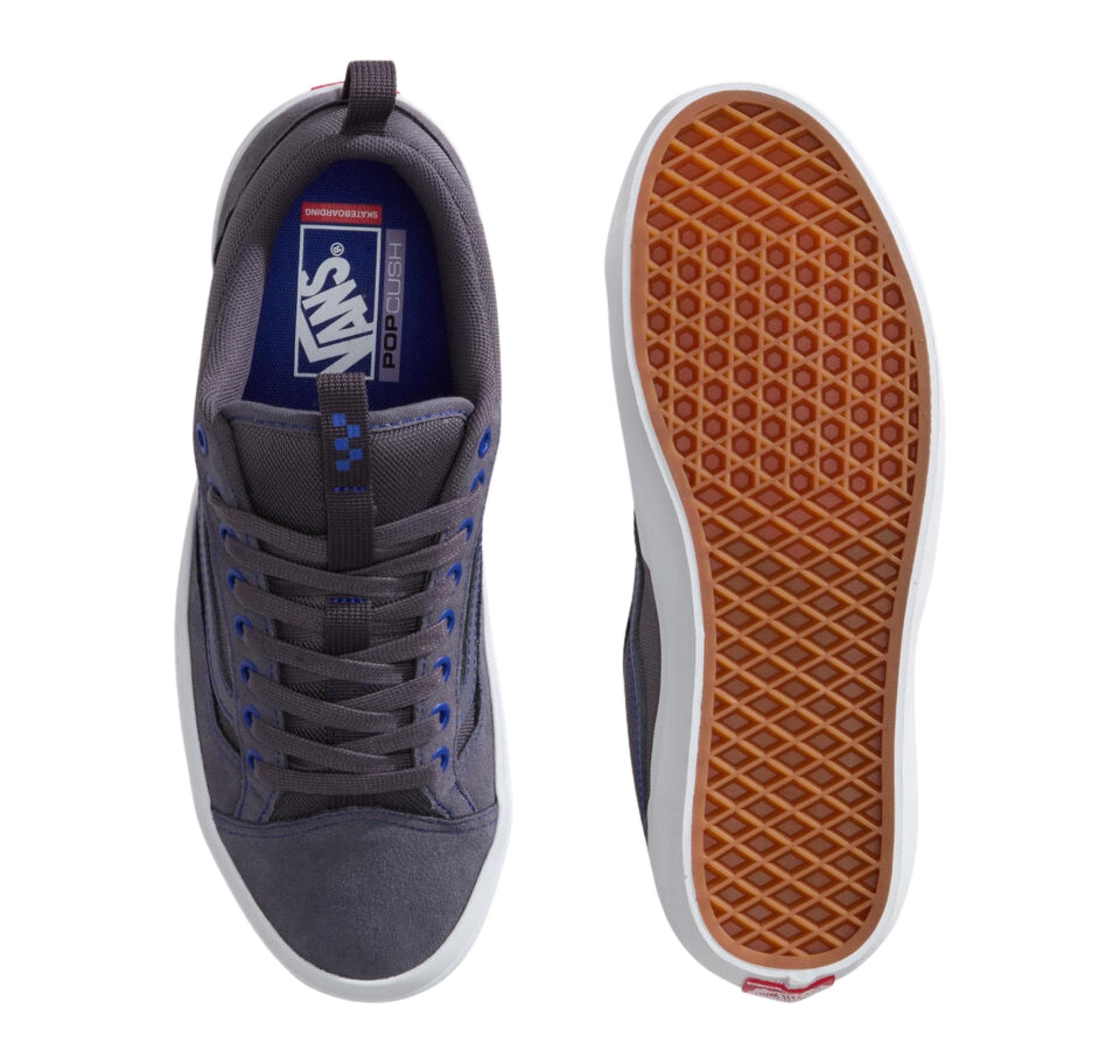 Vans Vans Skate Old Skool 36 + Erkek Spor Ayakkabı İndigo - 4