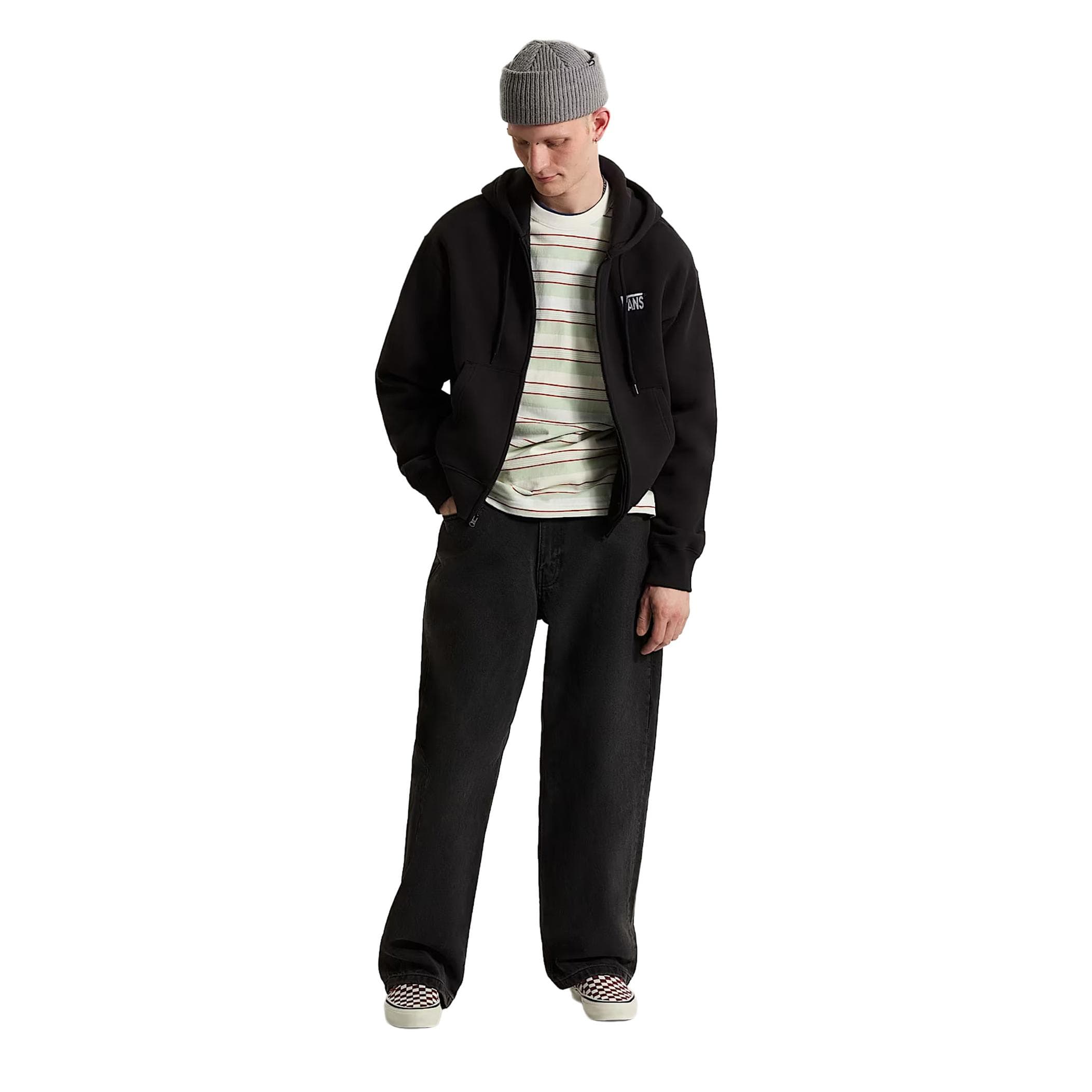 Vans Vans Stretch Logo Full Zip Erkek - 4