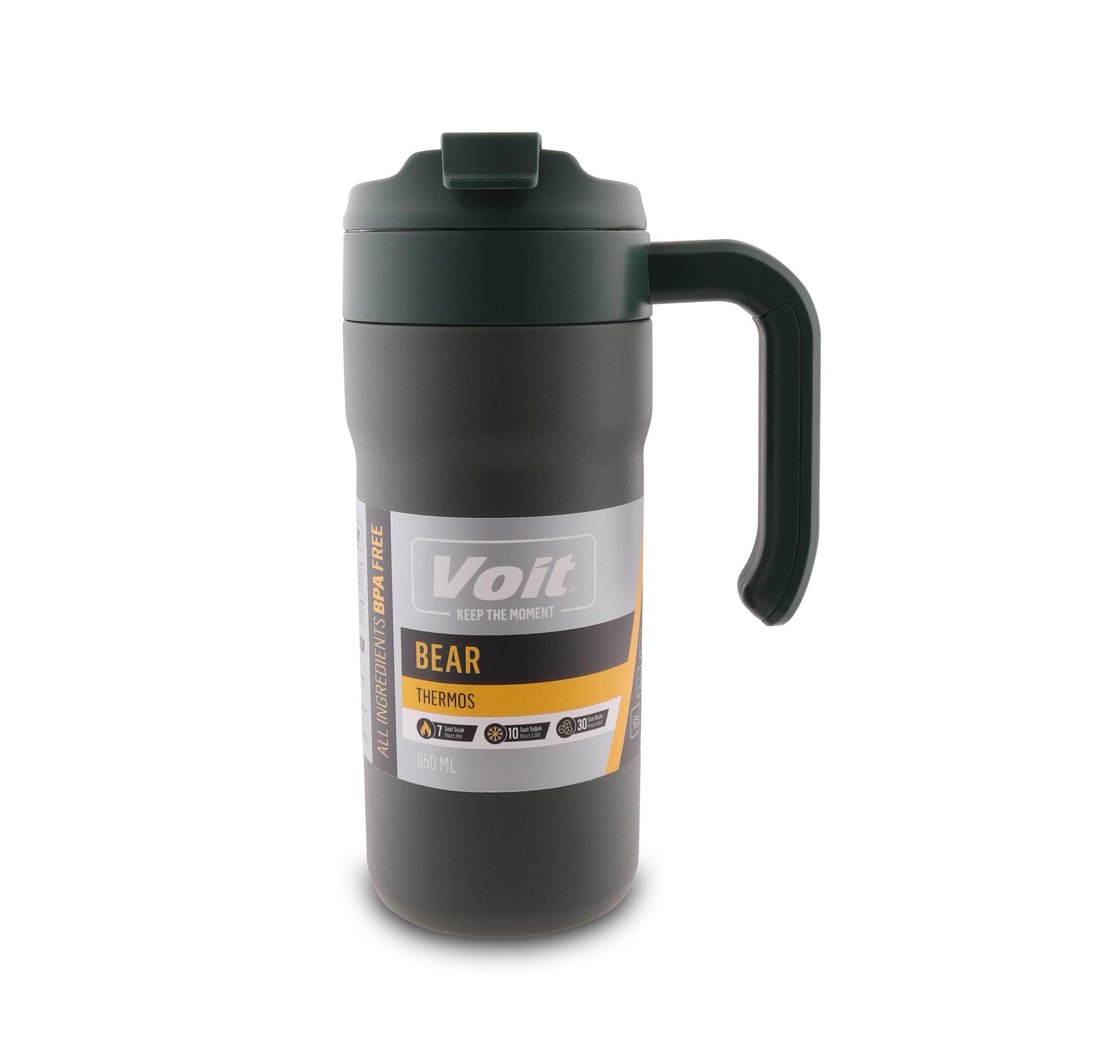Voit Voit Bear Thermos 650Ml Termos Antrasit - 2