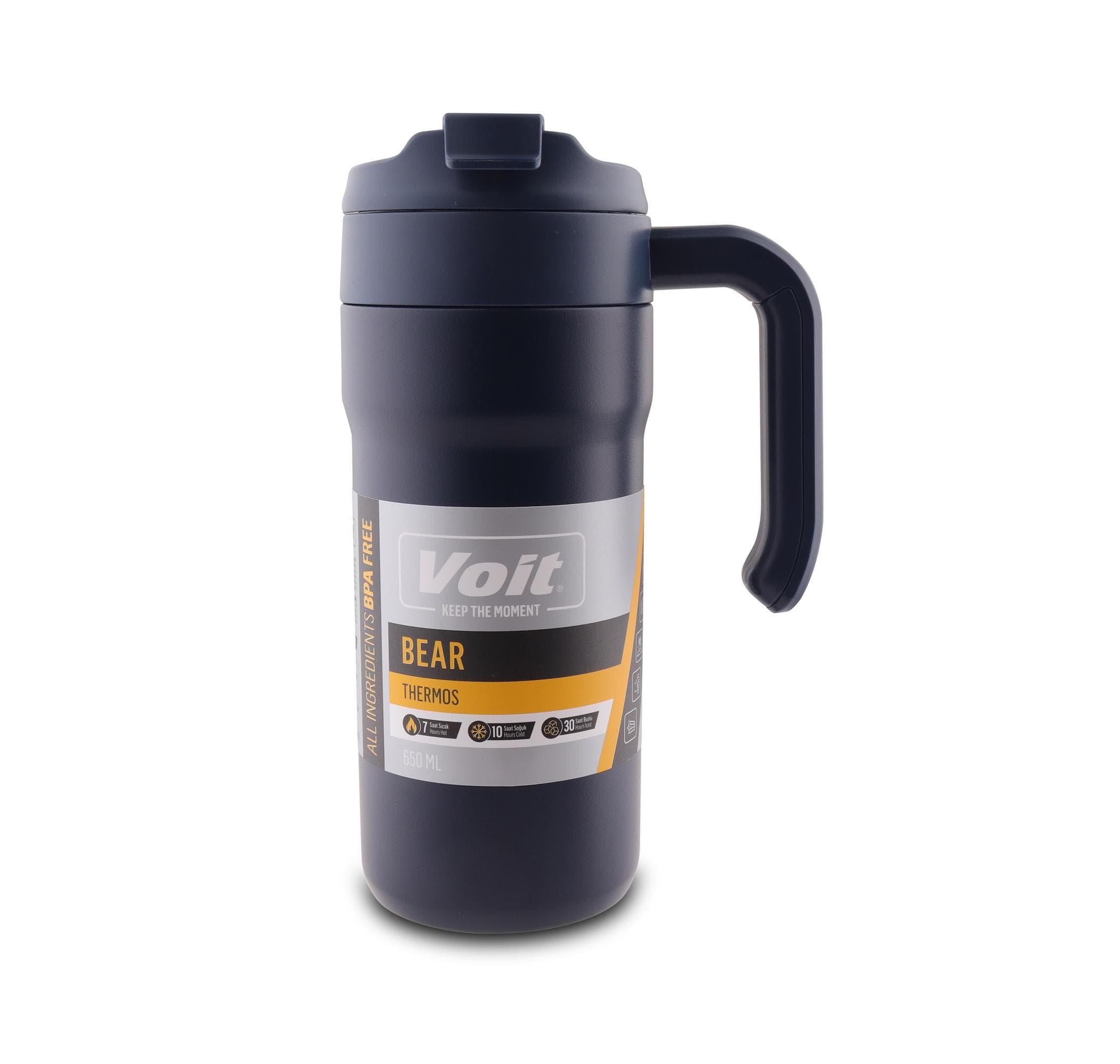 Voit Voit Bear Thermos 650Ml Termos Lacivert - 2