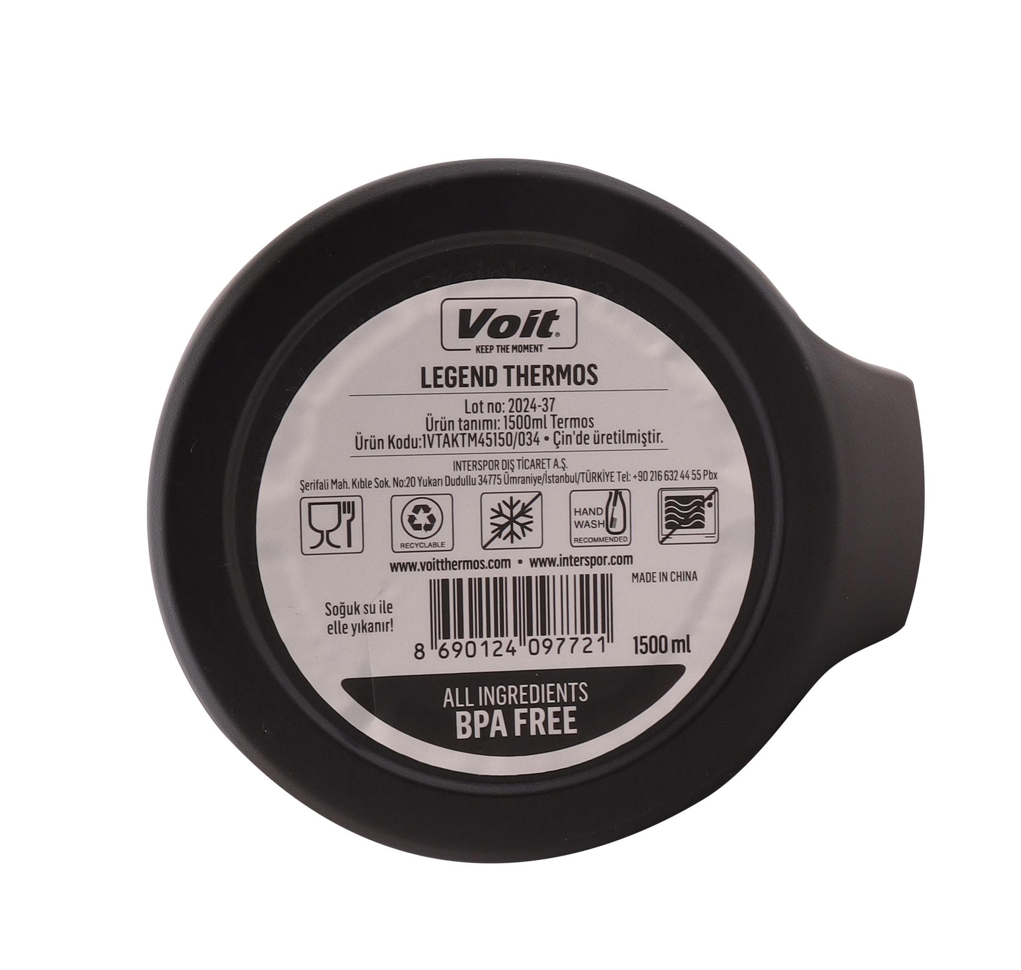 Voit Voit Legend Thermos 1500Ml Termos Lacivert - 6