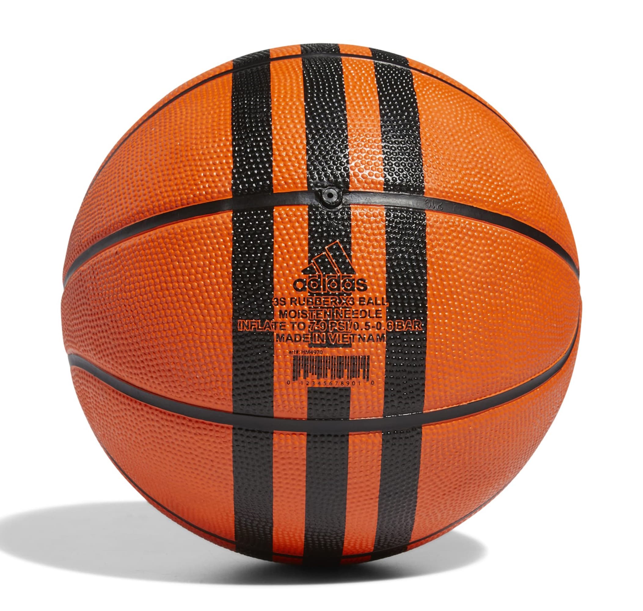 adidas adidas 3S Rubber X3 Basketbol Topu Kahve - 2