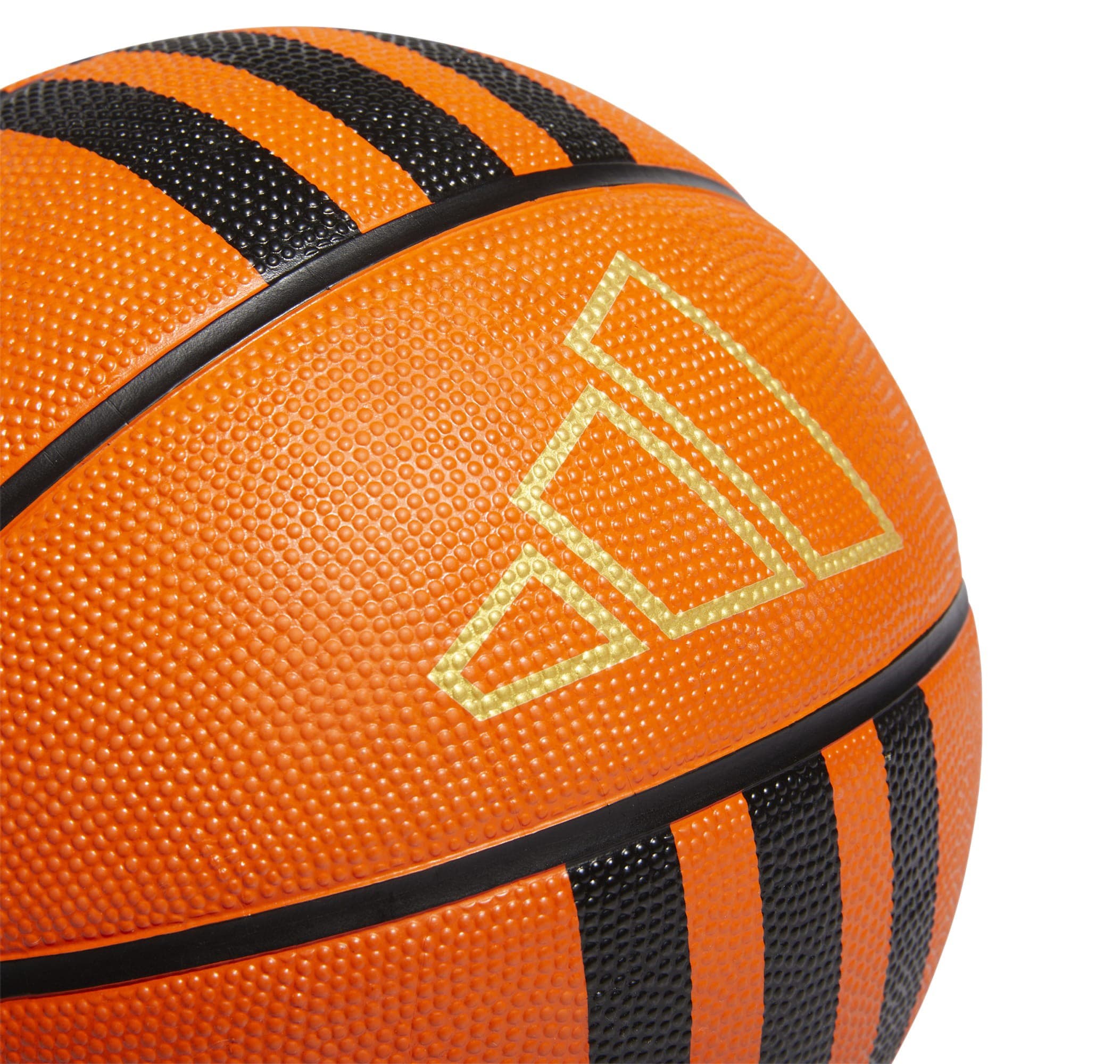 adidas adidas 3S Rubber X3 Basketbol Topu Kahve - 3