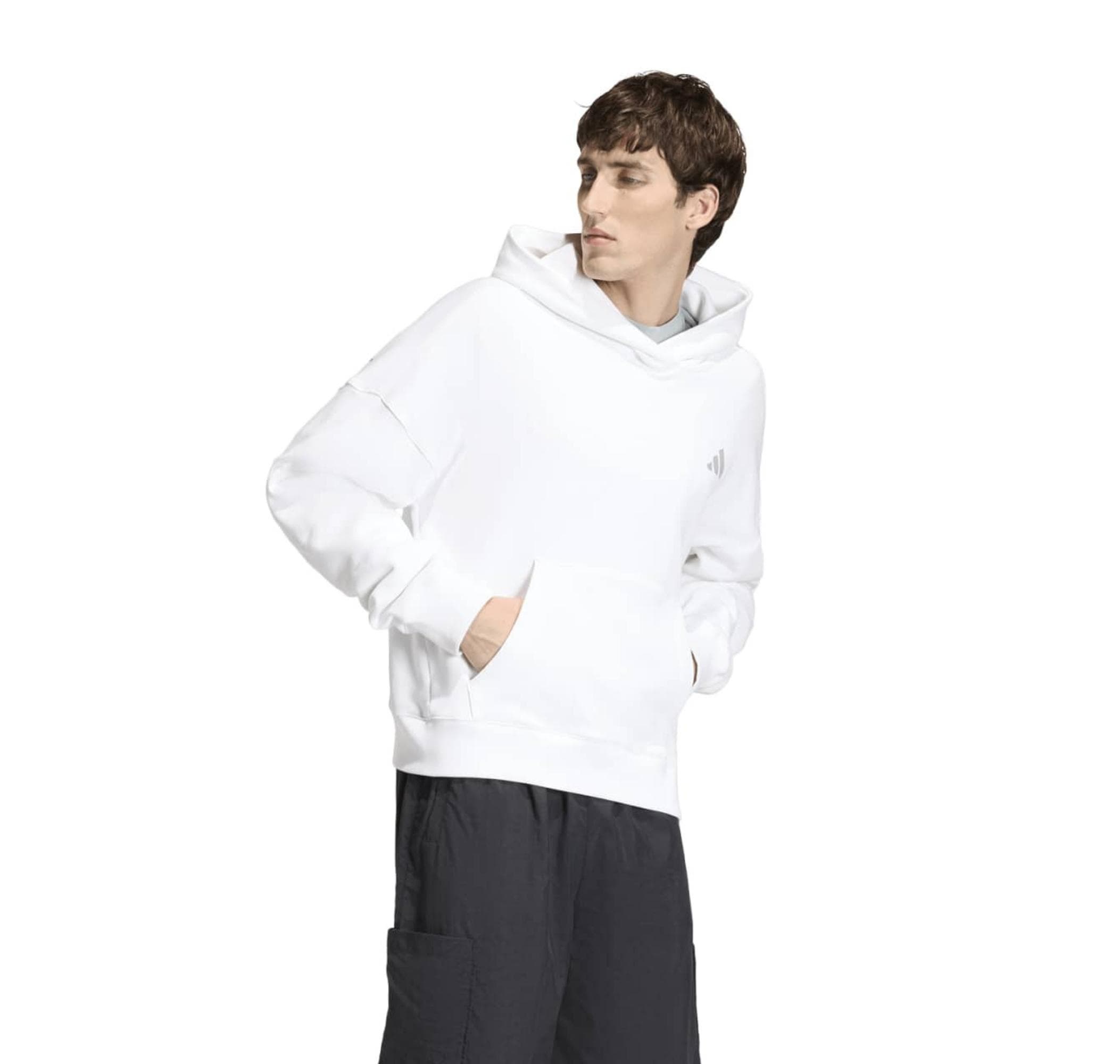 adidas adidas Adi365 C Hood U Erkek Sweatshirt Beyaz