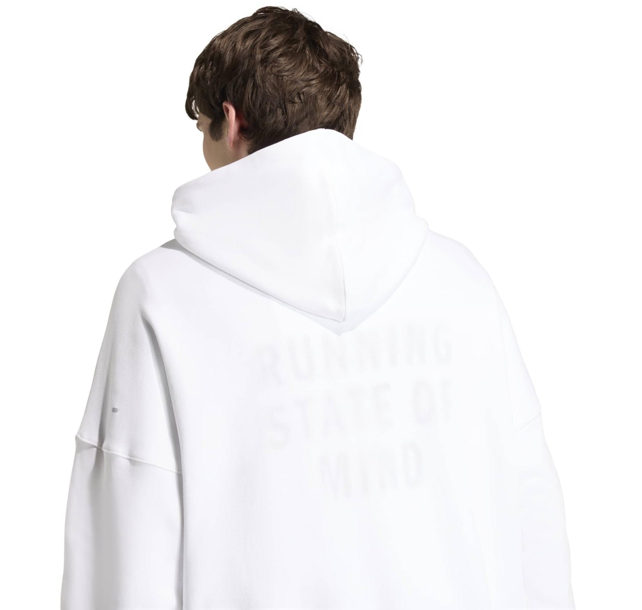 adidas adidas Adi365 C Hood U Erkek Sweatshirt Beyaz - 5