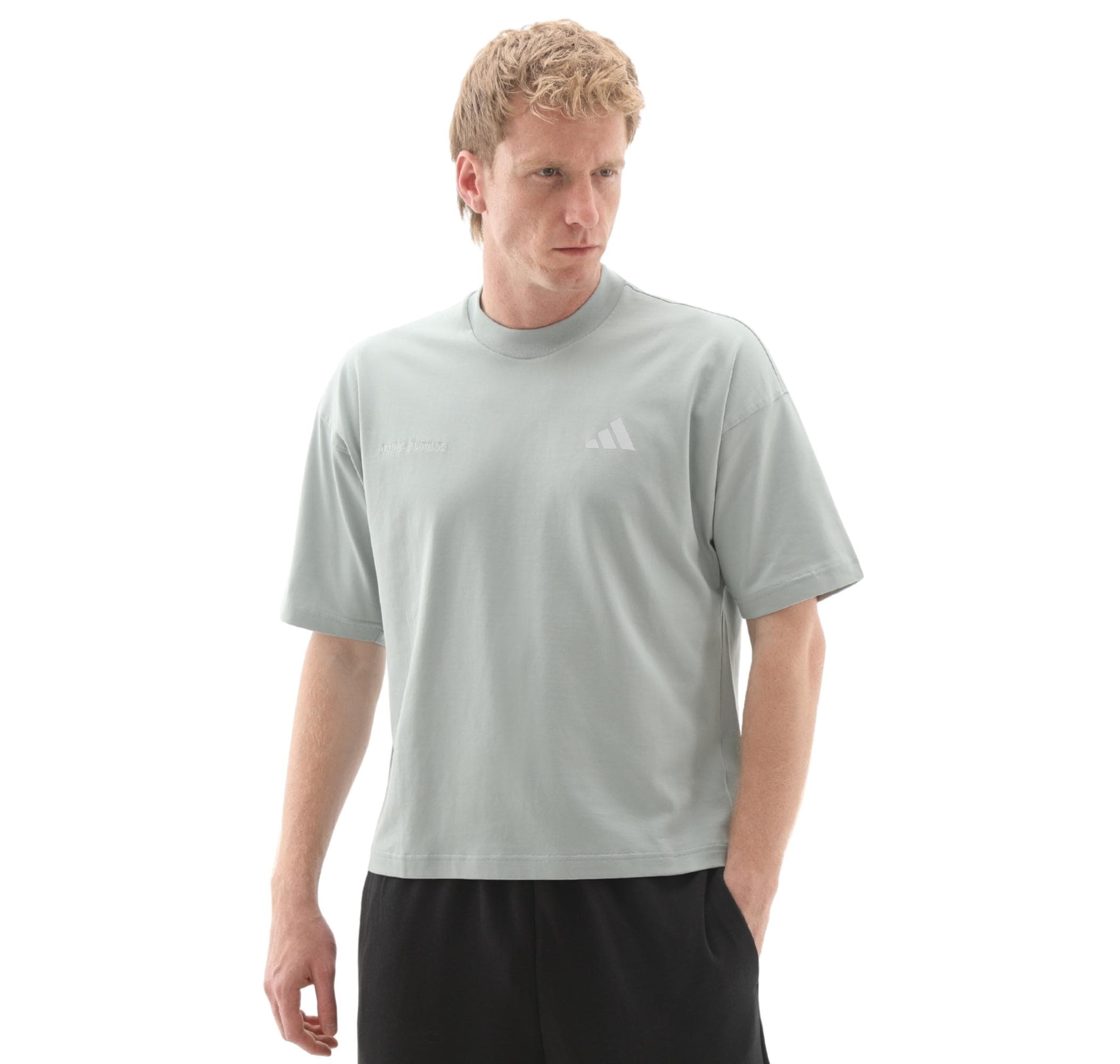 adidas adidas Adi365 C Tee Uf Erkek T-Shirt Yeşil - 3