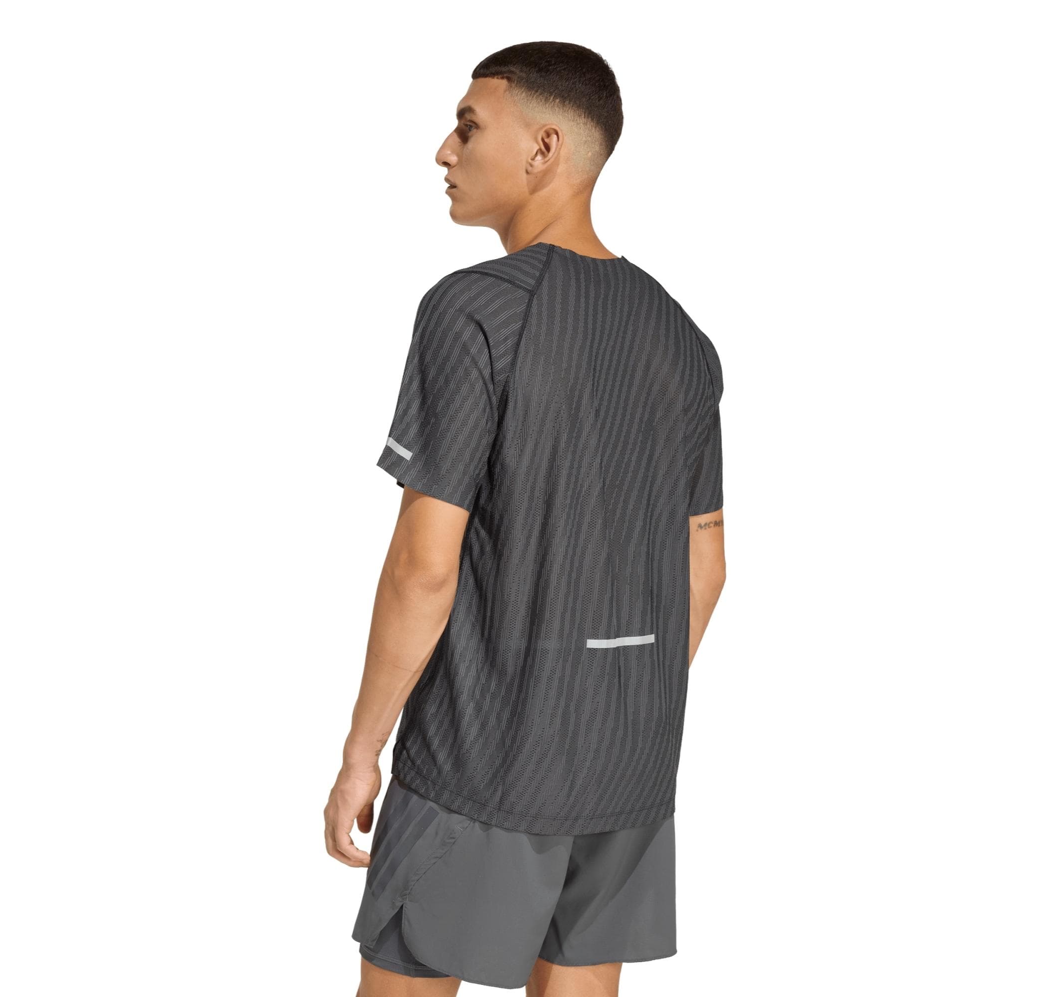 adidas adidas Adi365 Co Tee M Erkek T-Shirt Gri - 3