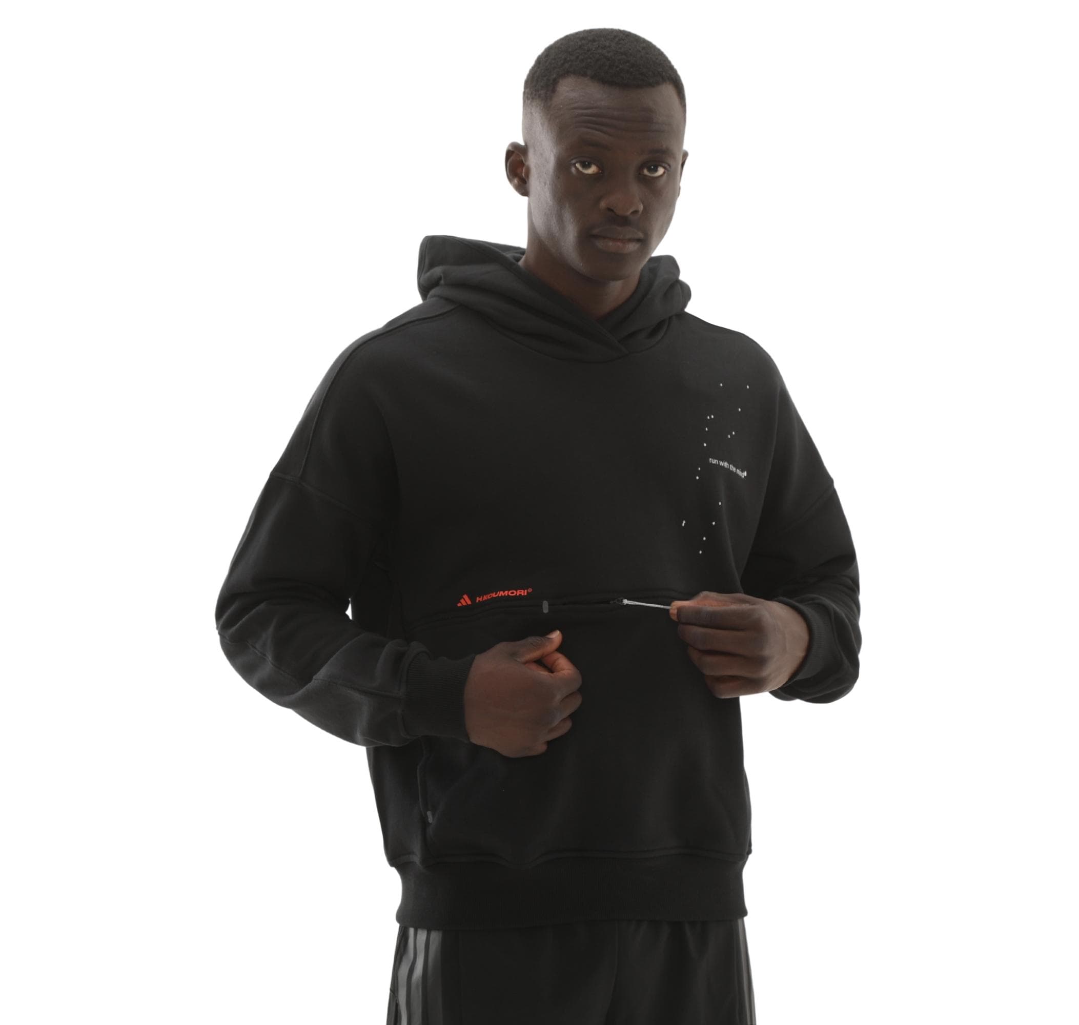 adidas adidas Adı365 Hk H Unı Erkek Sweatshirt Siyah - 2