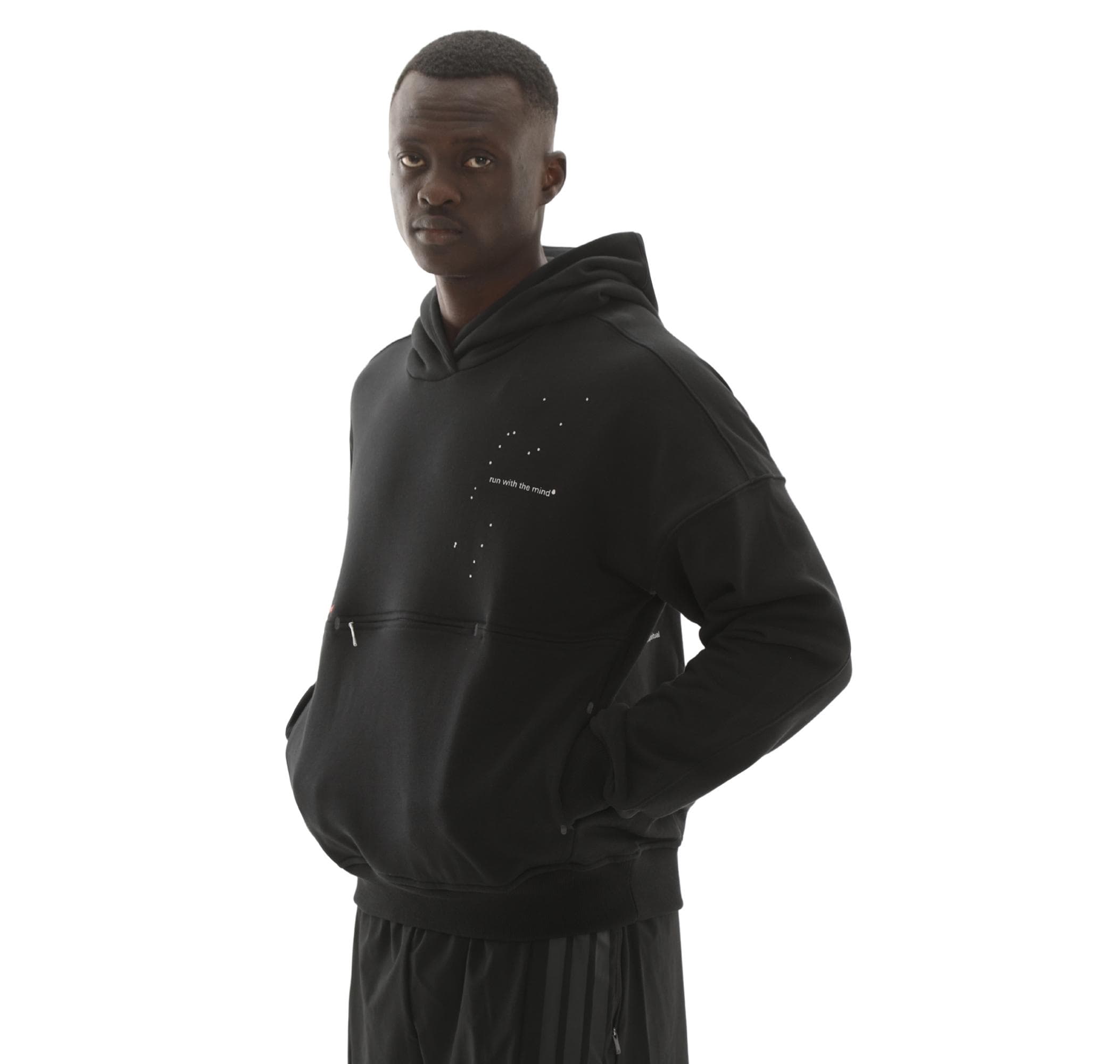 adidas adidas Adı365 Hk H Unı Erkek Sweatshirt Siyah - 4