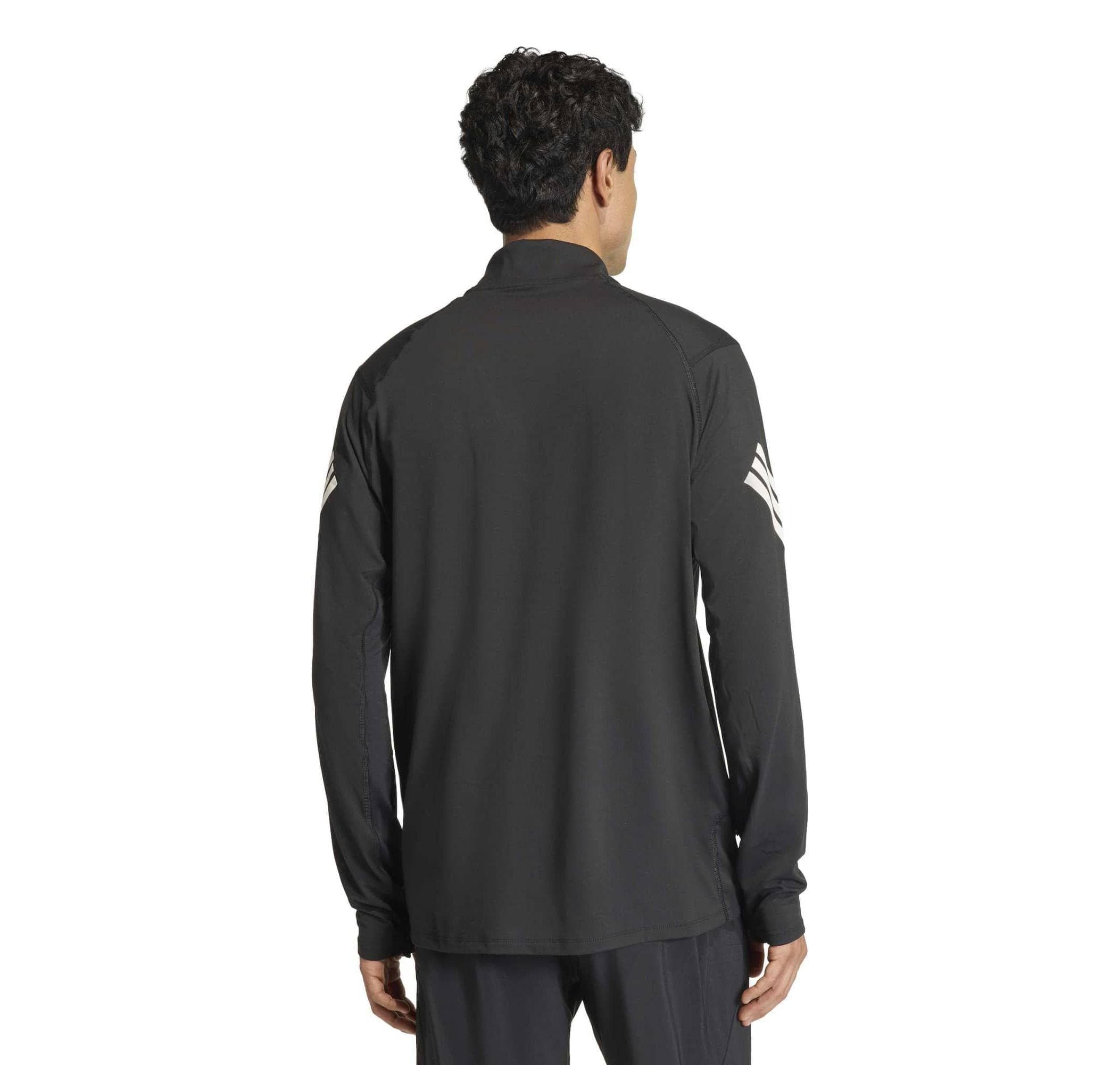 adidas adidas Adı365 Zıp M Erkek Sweatshirt Siyah - 2
