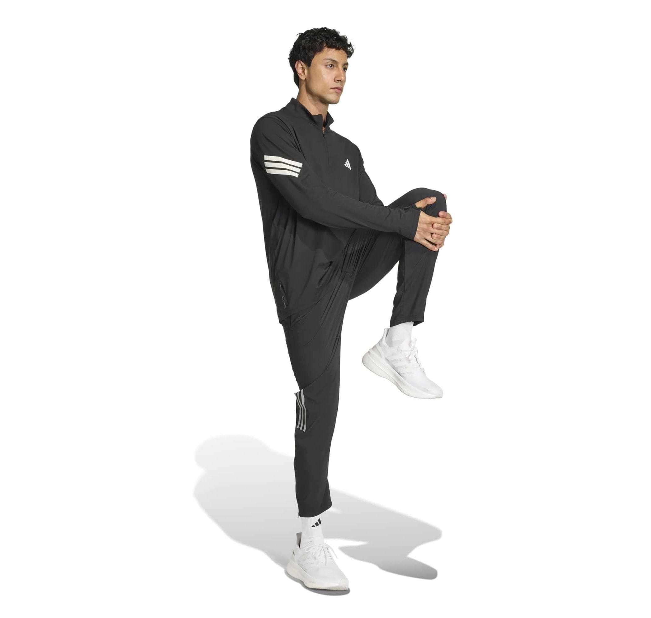 adidas adidas Adı365 Zıp M Erkek Sweatshirt Siyah - 3
