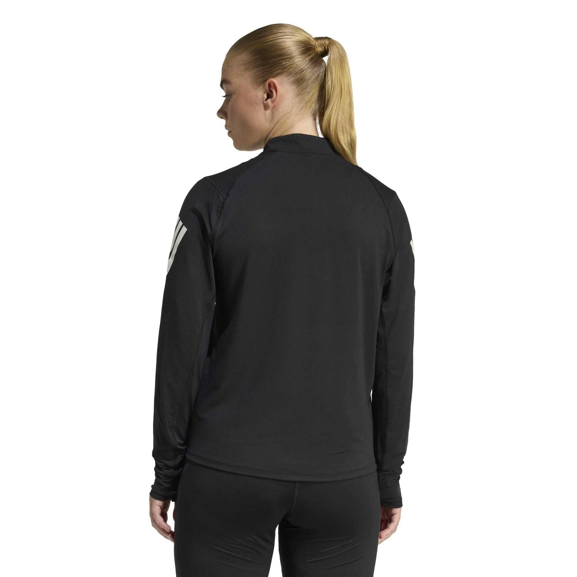 adidas adidas Adı365 Zıp W Kadın Sweatshirt Siyah - 2