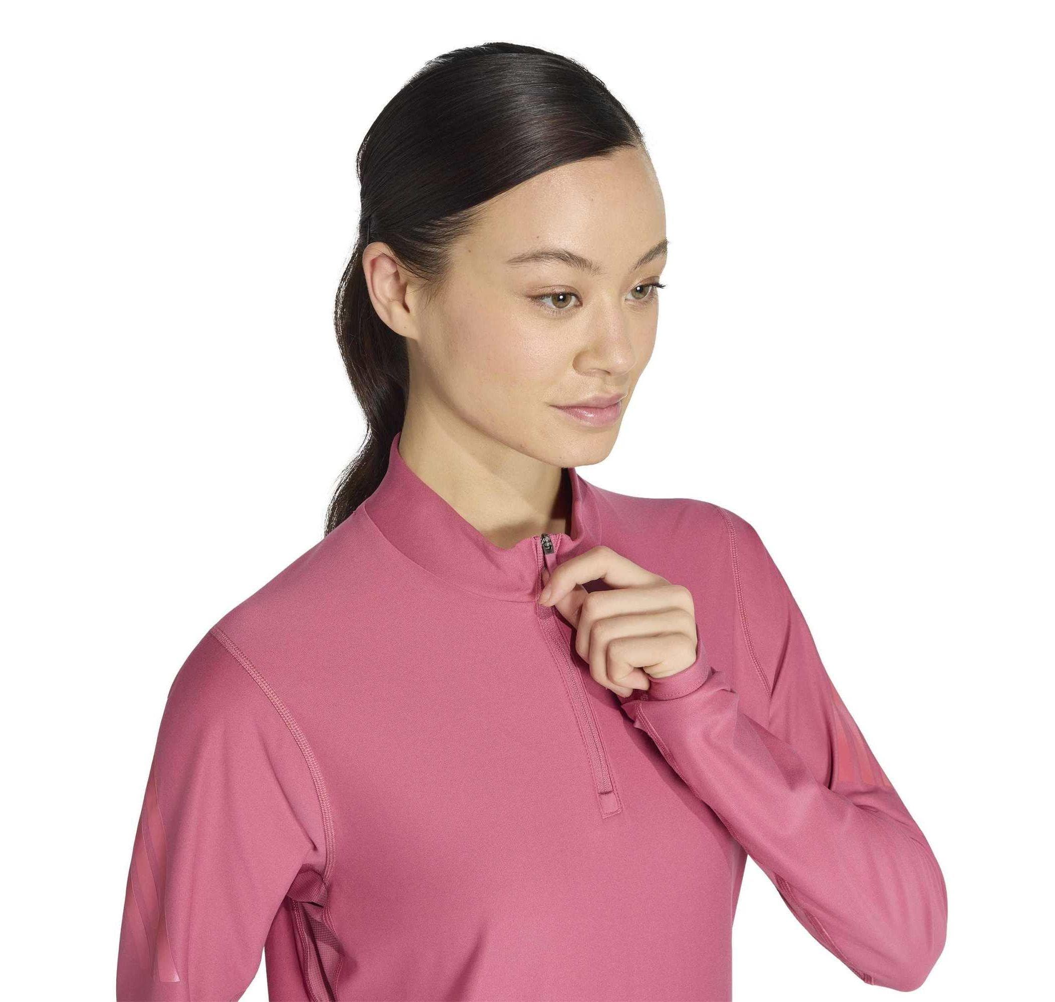adidas adidas Adı365 Zıp W Kadın Sweatshirt Pembe - 3