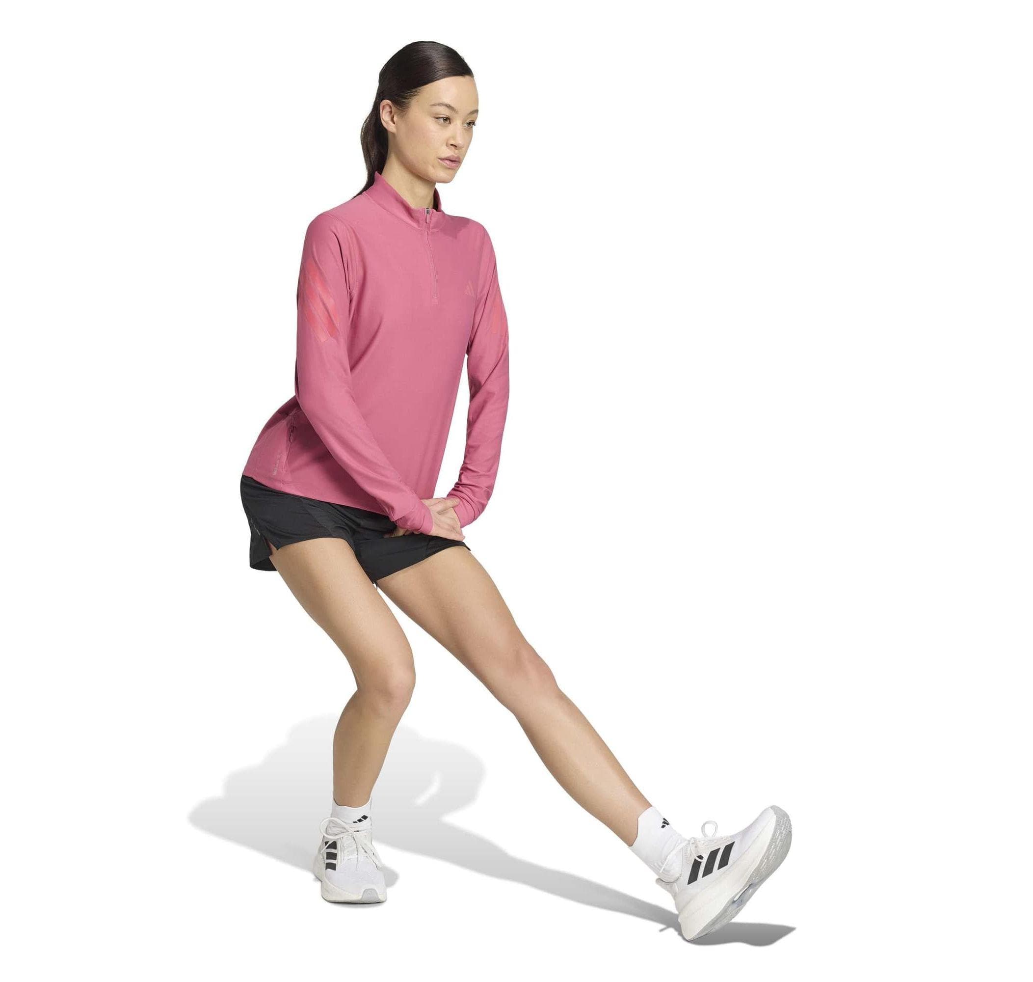 adidas adidas Adı365 Zıp W Kadın Sweatshirt Pembe - 5